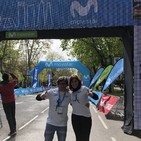 Luis Blanco desde el Medio Maratón de Madrid