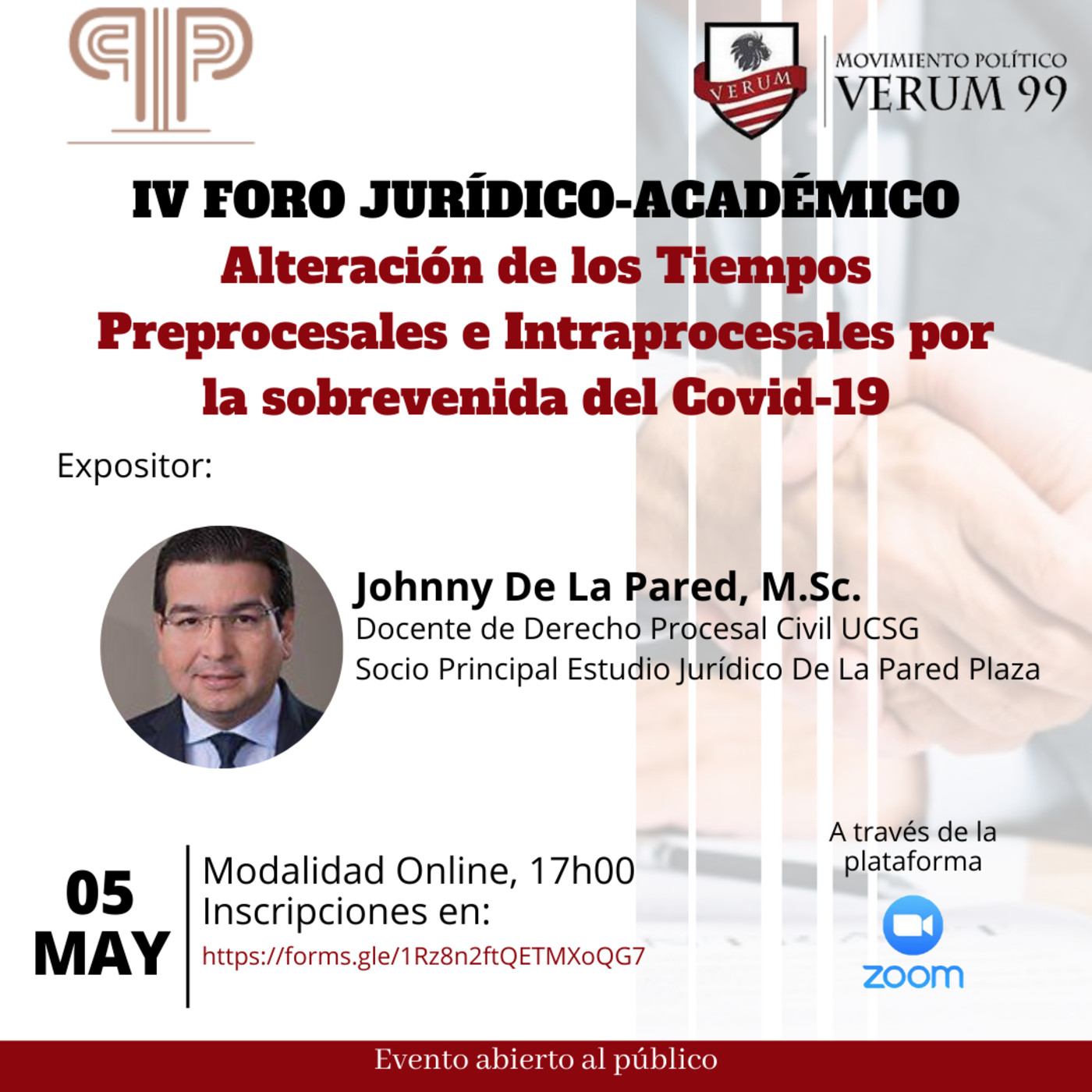 Eventos Jurídicos-Académicos