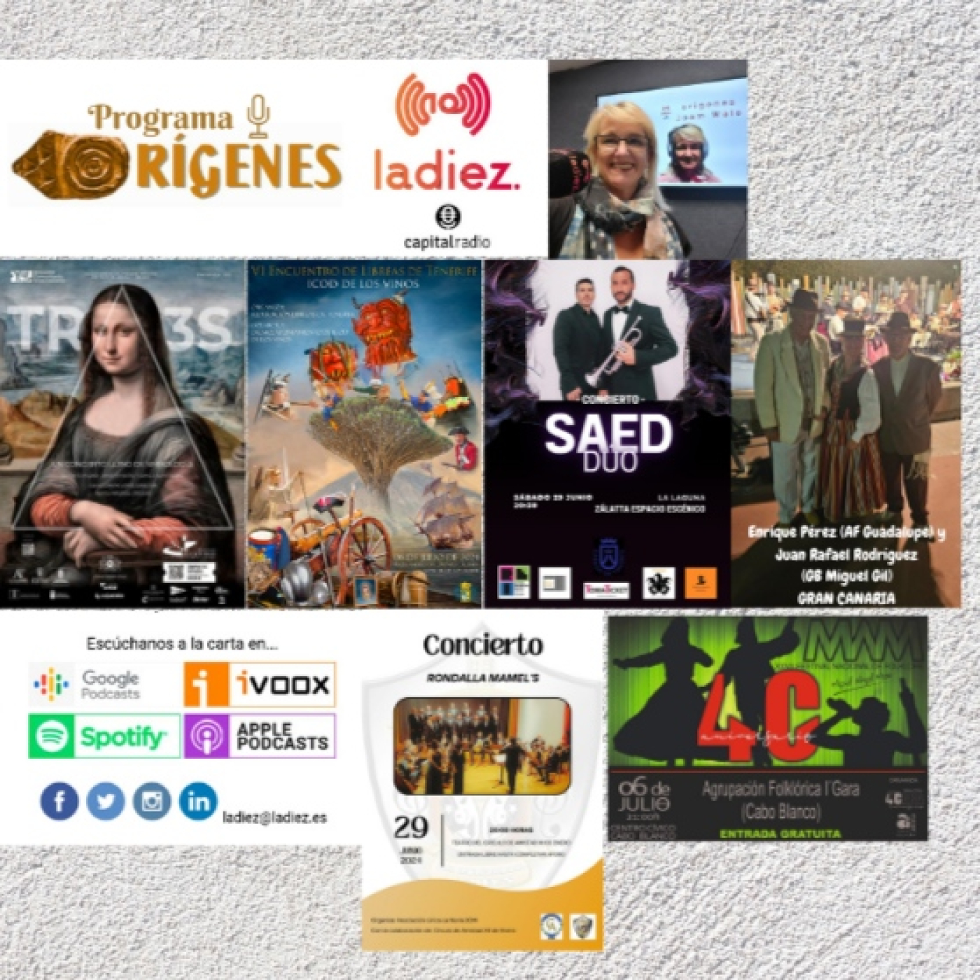 Podcast Orígenes con Joam Walo