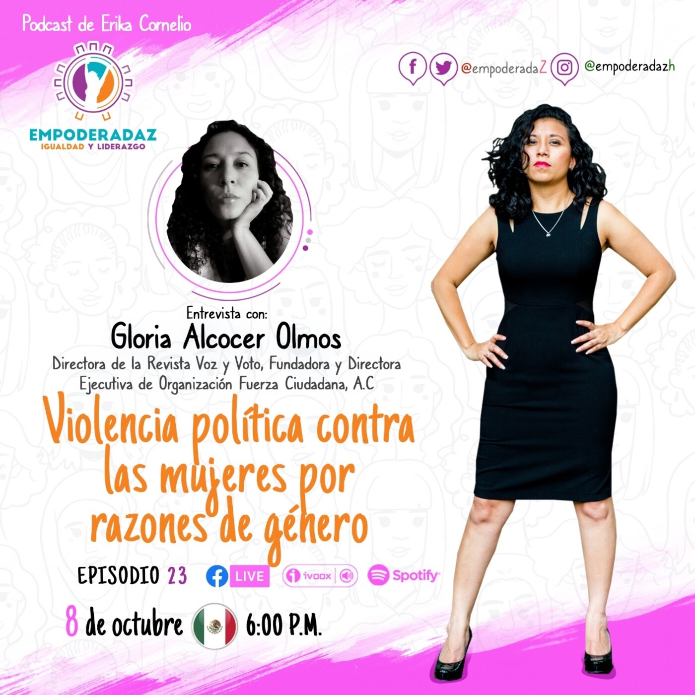 EmpoderadaZ. El Podcast de Erika Cornelio