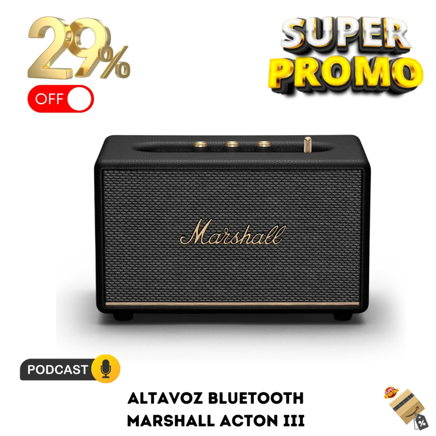 Marshall Acton III Altavoz Bluetooth episode artwork