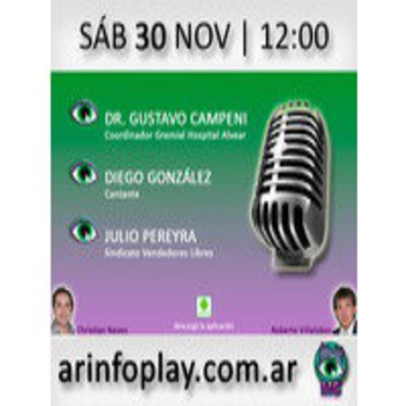 Mirada Ciudadana 30/11/13 Roberto Villalobos Christian Neves Gustavo Campeni Diego Gonzalez Julio Pereyra Alvear Salud