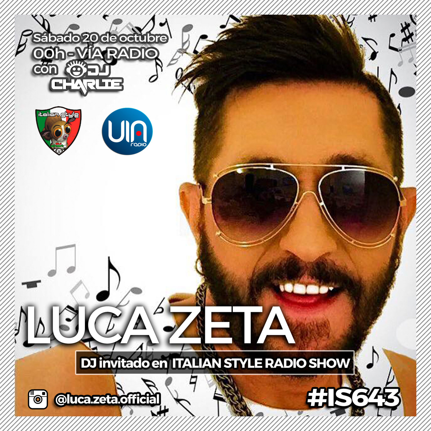 Italian style radio show 643 20/10/2018 episode artwork