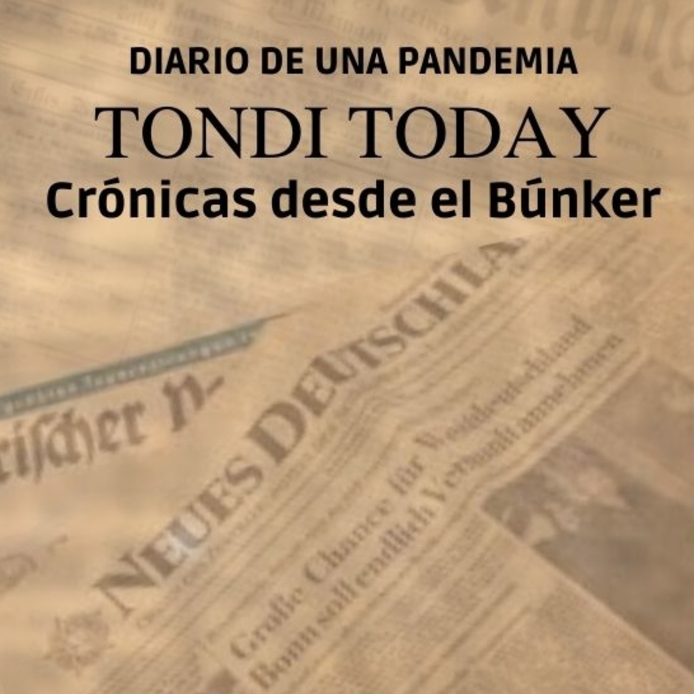 TONDI TODAY: Diario de una pandemia. 12 "Mente y espíritu con Pedro Girón y Eva Carrasco". episode artwork