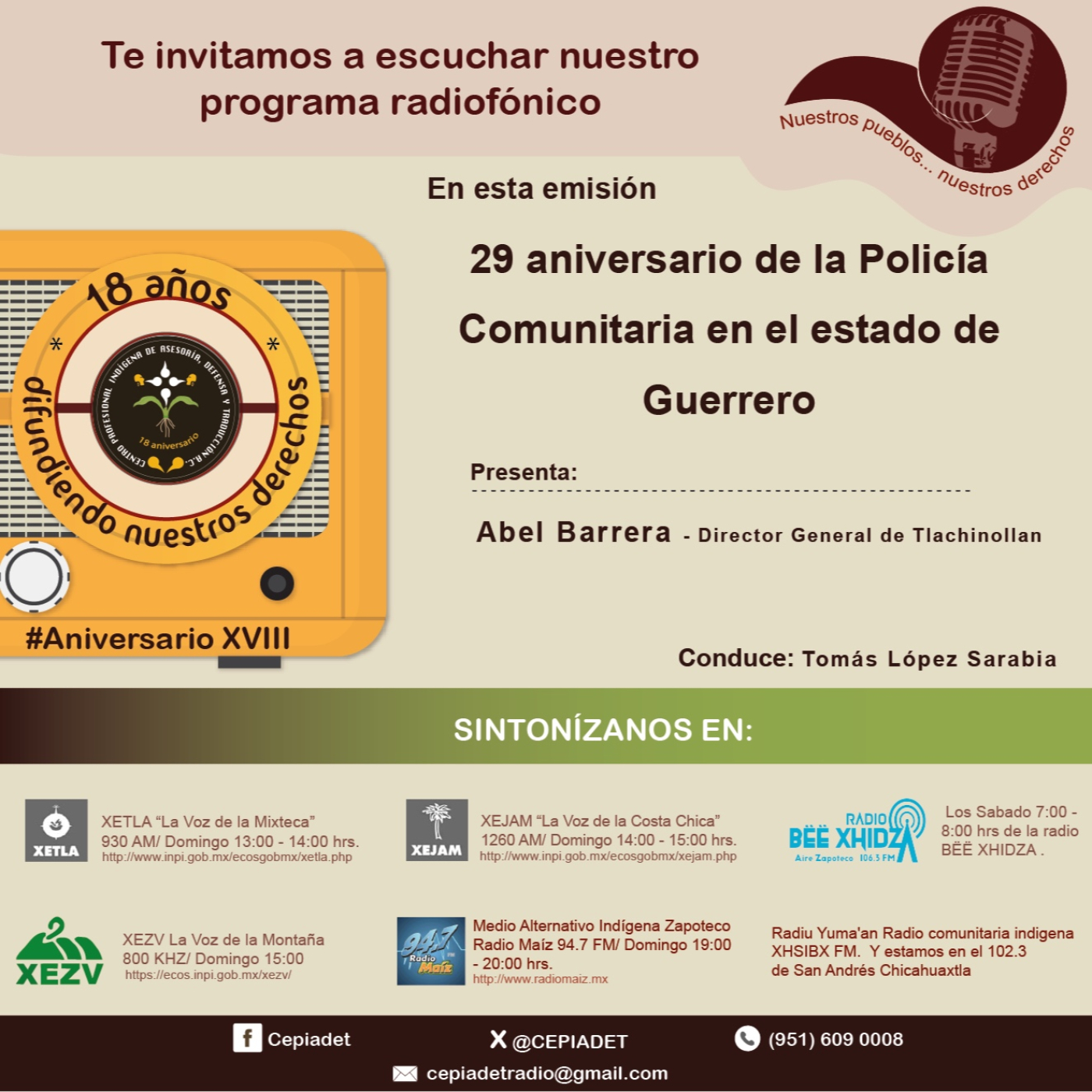Nuestros Pueblos...Nuestros Derechos
