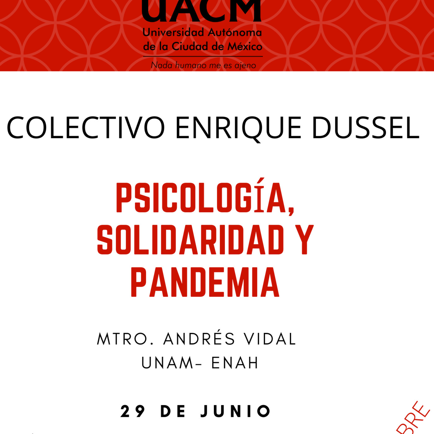 Ciclo Conferencias 2020 - C. Enrique Dussel
