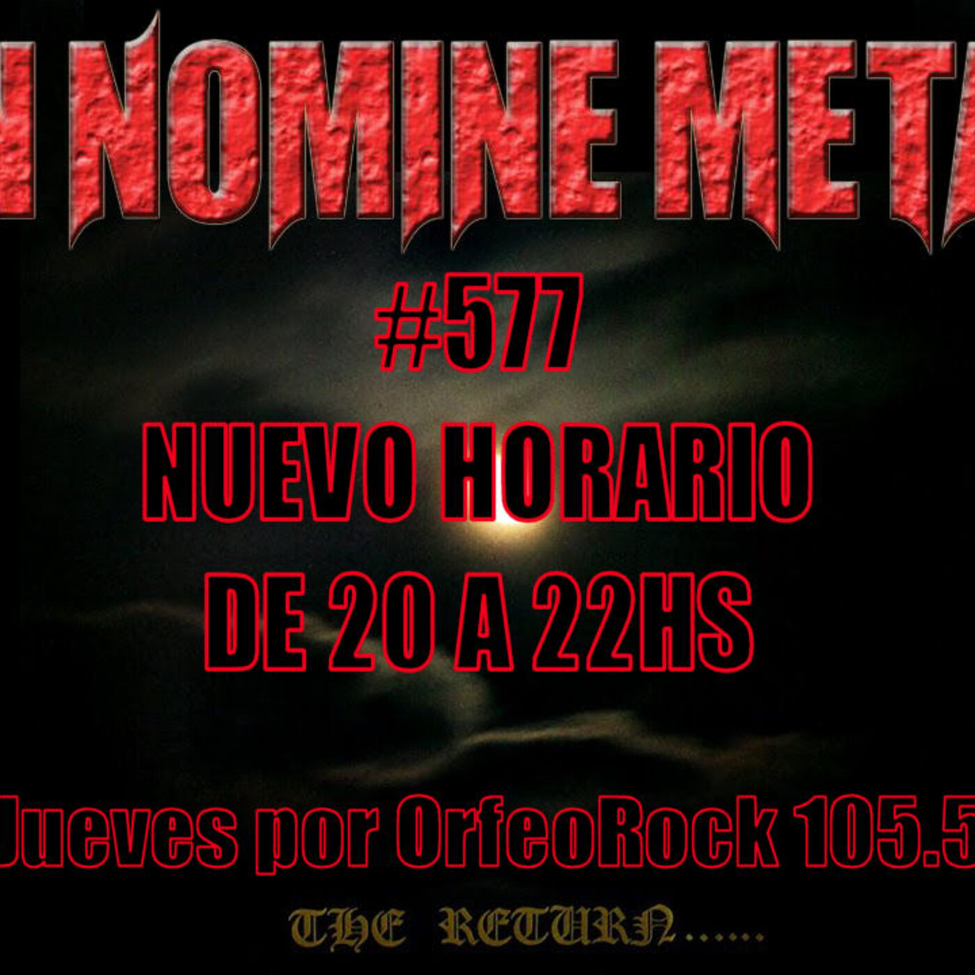 In Nomine Metal 577 - Jueves 01-04-2021 episode artwork