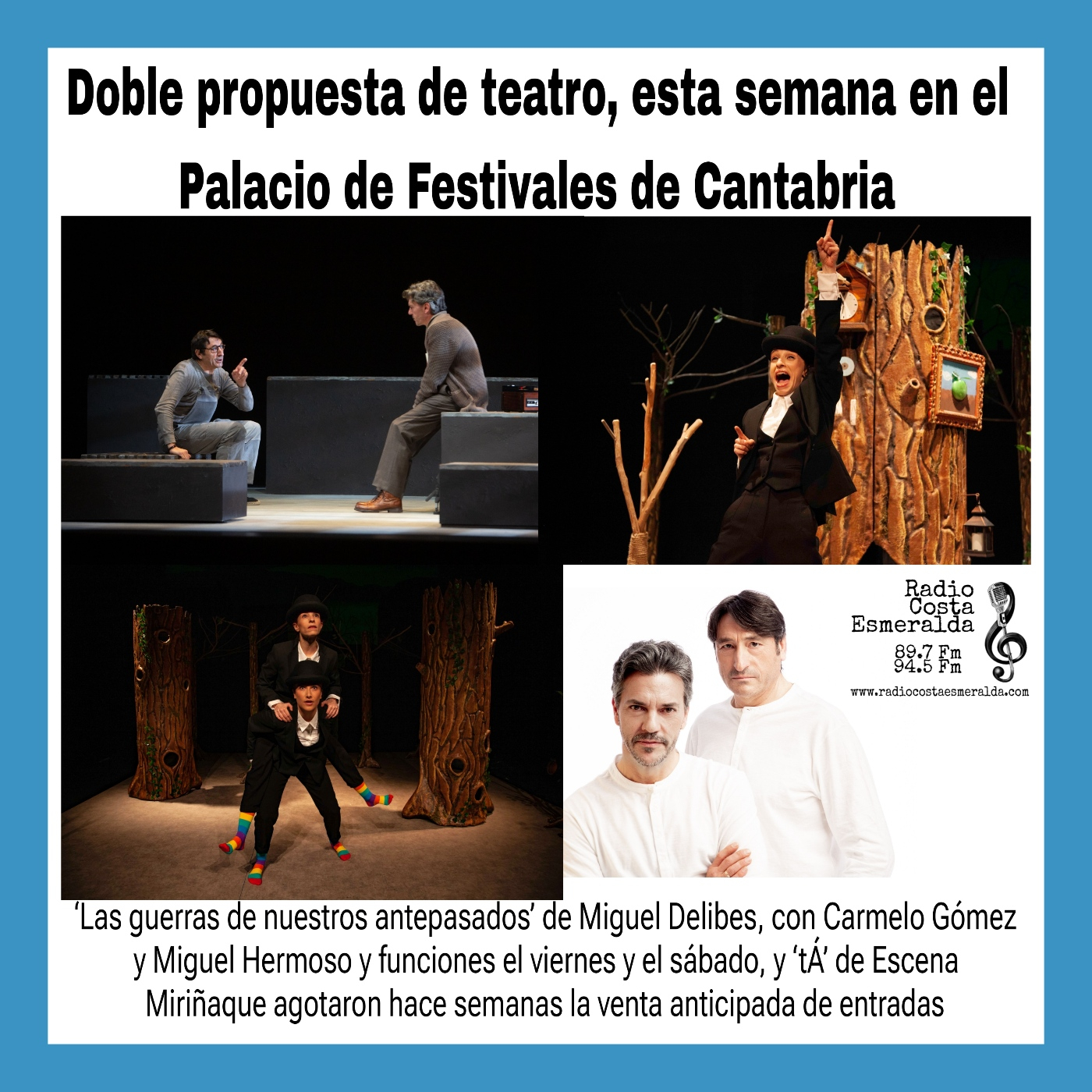 Programación para este próximo fin de semana en el Palacio de Festivales de Cantabria- Conecta con RCE episode artwork