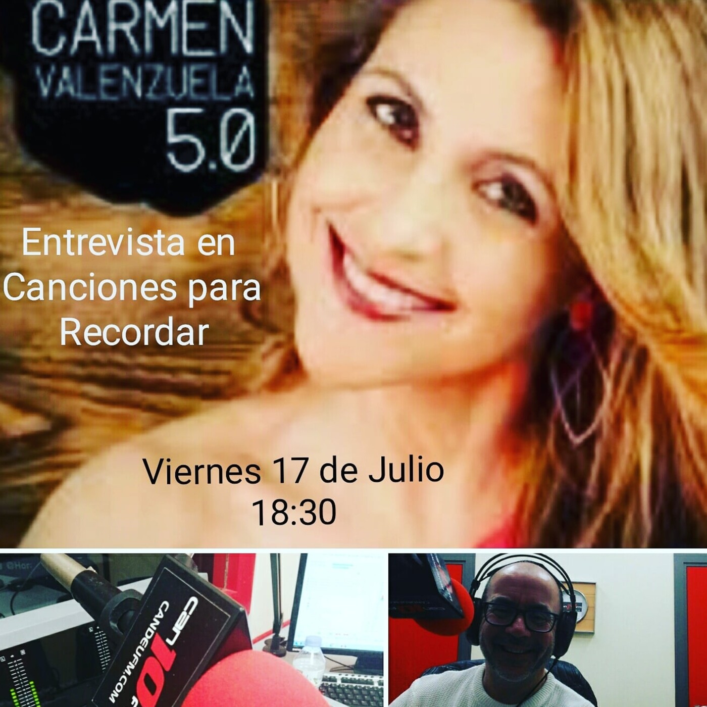 Programa Canciones para Recordar 17-07-2020 entrevista a Carmen Valenzuela episode artwork