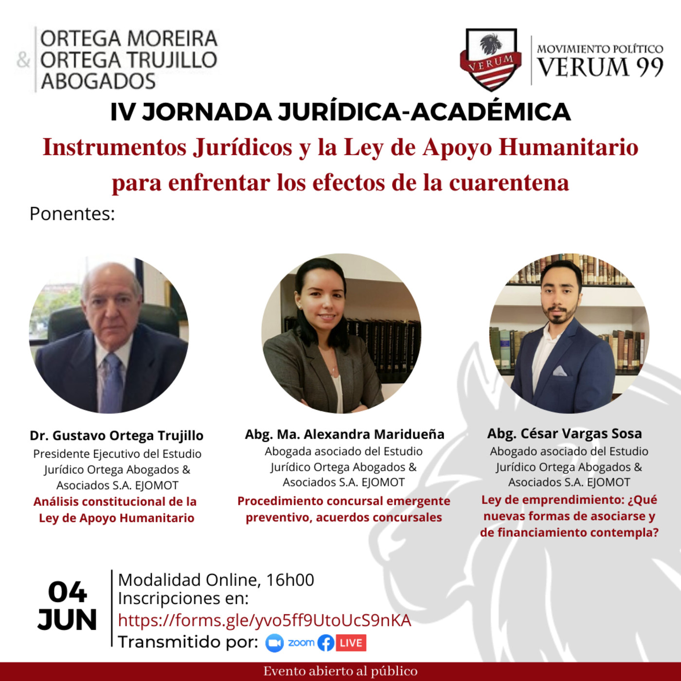 Eventos Jurídicos-Académicos