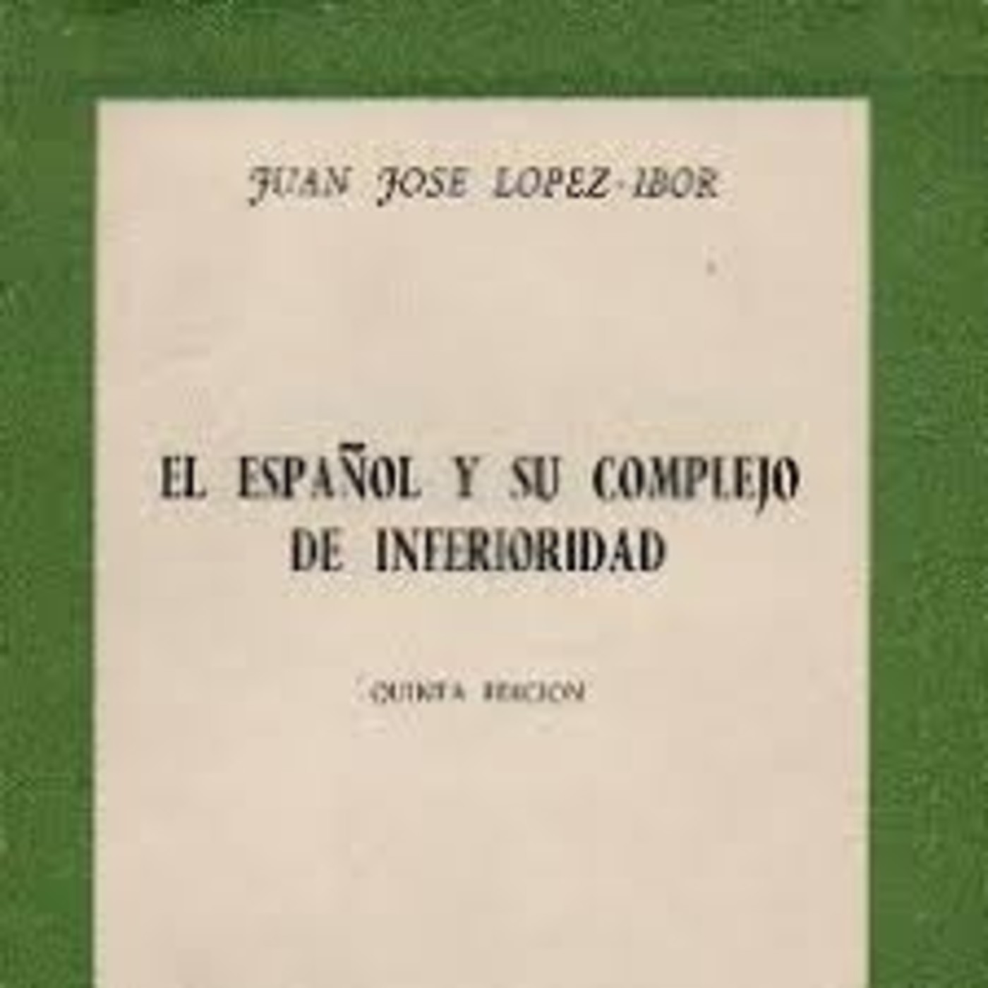 España: ser y conciencia
