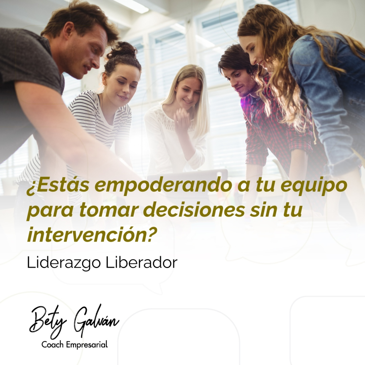 Bety Galván - Coaching Empresarial