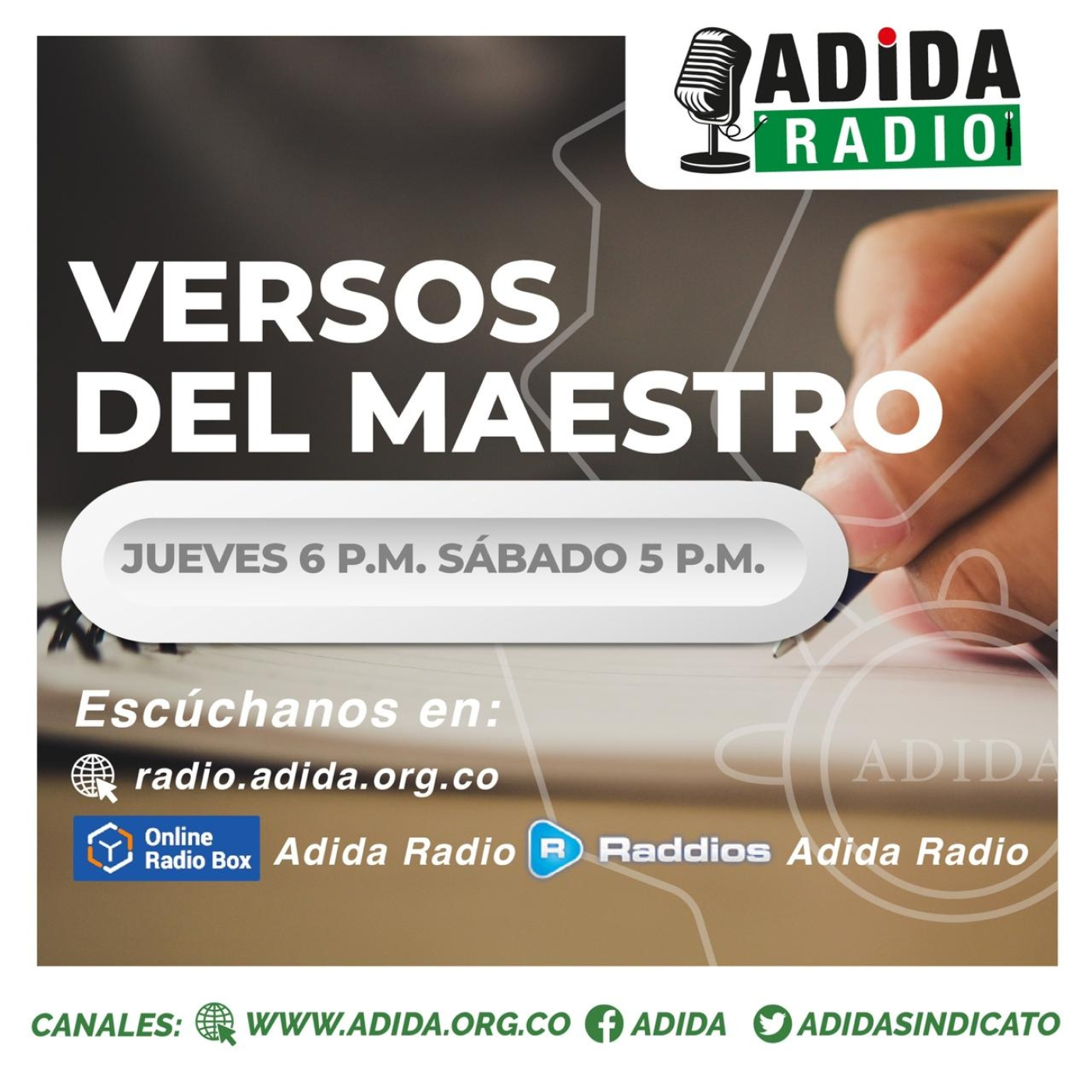 VERSOS DEL MAESTRO