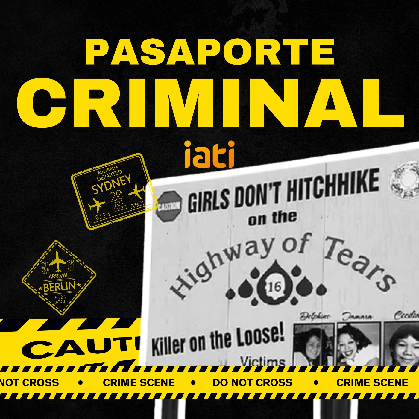 Pasaporte Criminal, Crímenes y Viajes