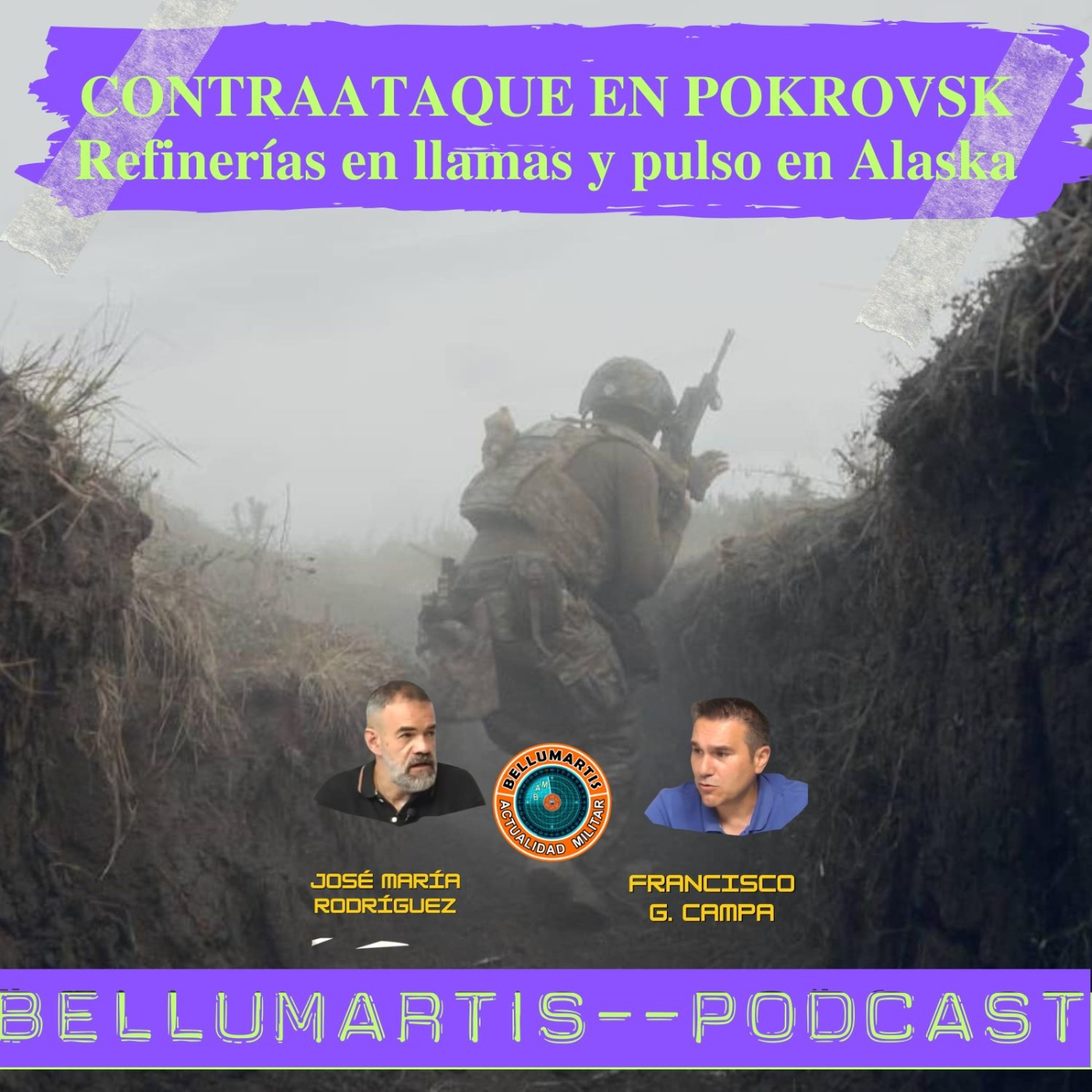 CONTRAATAQUE EN POKROVSK: Refinerías en llamas y pulso en Alaska ¿TERRITORIO POR PAZ? FRENTE DE BATALLA