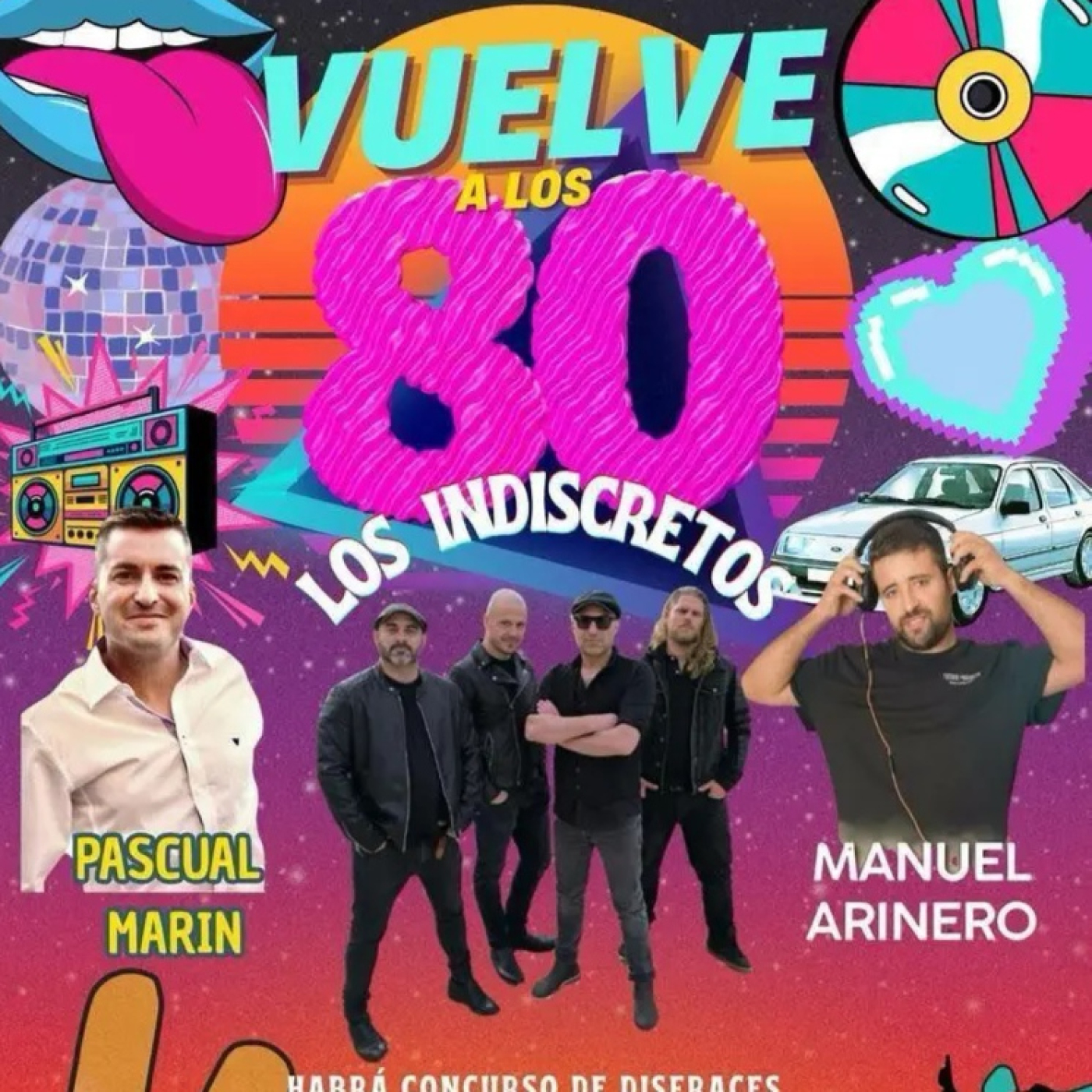 Entrevista "Vuelve a los 80", la fiesta que llega a Miguel Esteban este viernes episode artwork