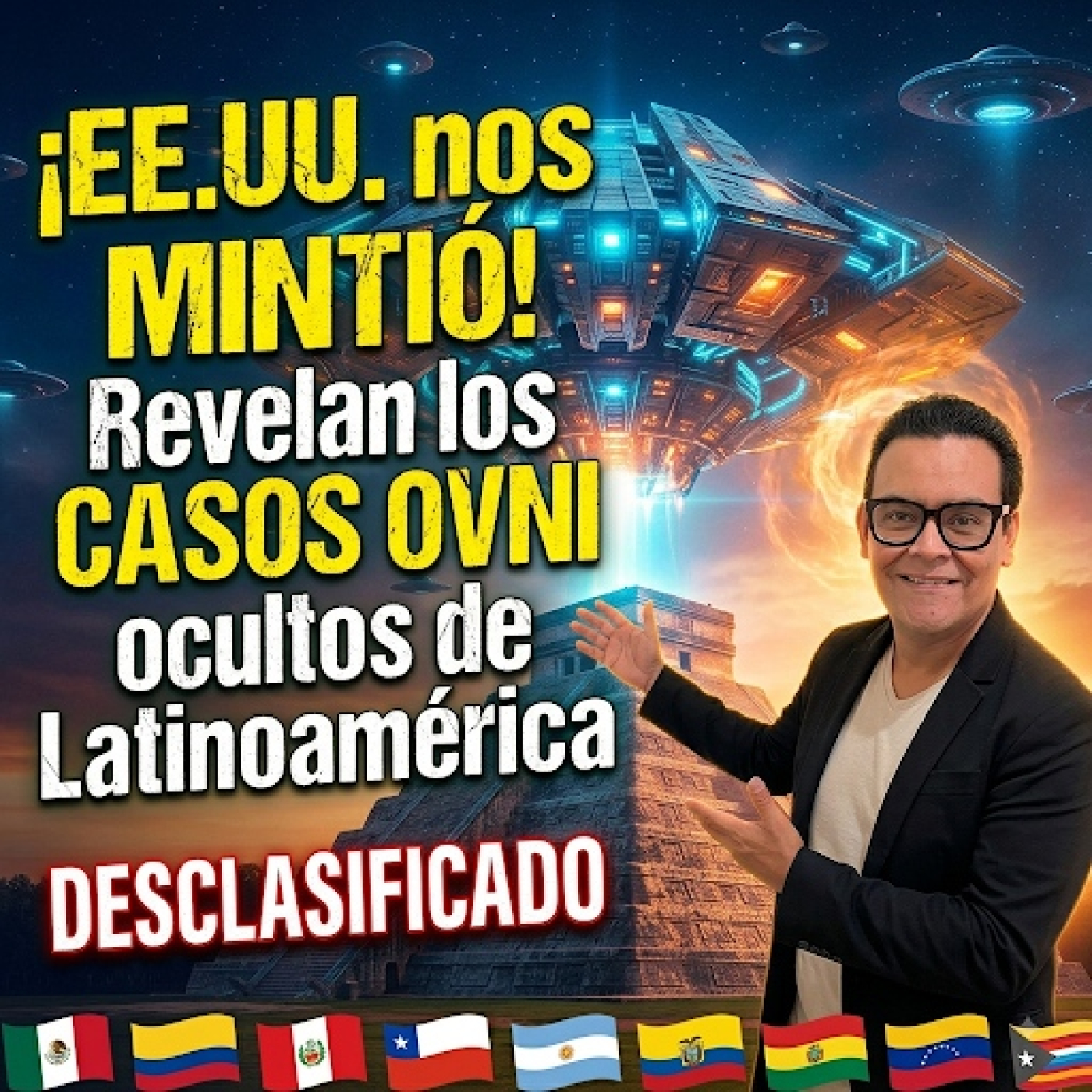 EE.UU. nos MINTIÓ! Revelan los CASOS OVNI ocultos de Latinoamérica  
