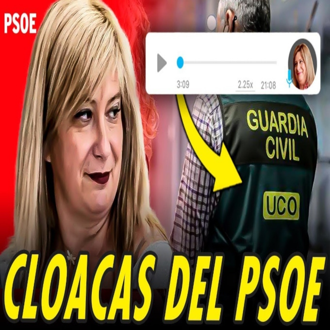 CLOACAS DEL PSOE VS CLOACAS DEL PP