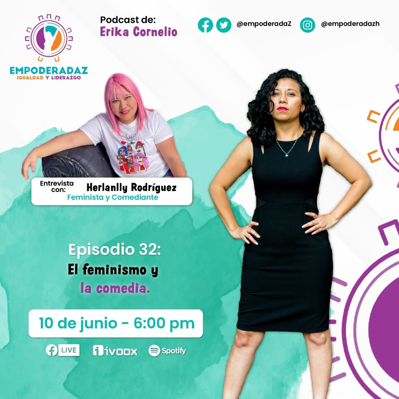 EmpoderadaZ. El Podcast de Erika Cornelio