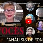 #VocesdelPeriodista 24 julio 2020 @CelesteSaenzM @rsanchezmena @DrOndarza @jbautista0071 @Solidaridad1000