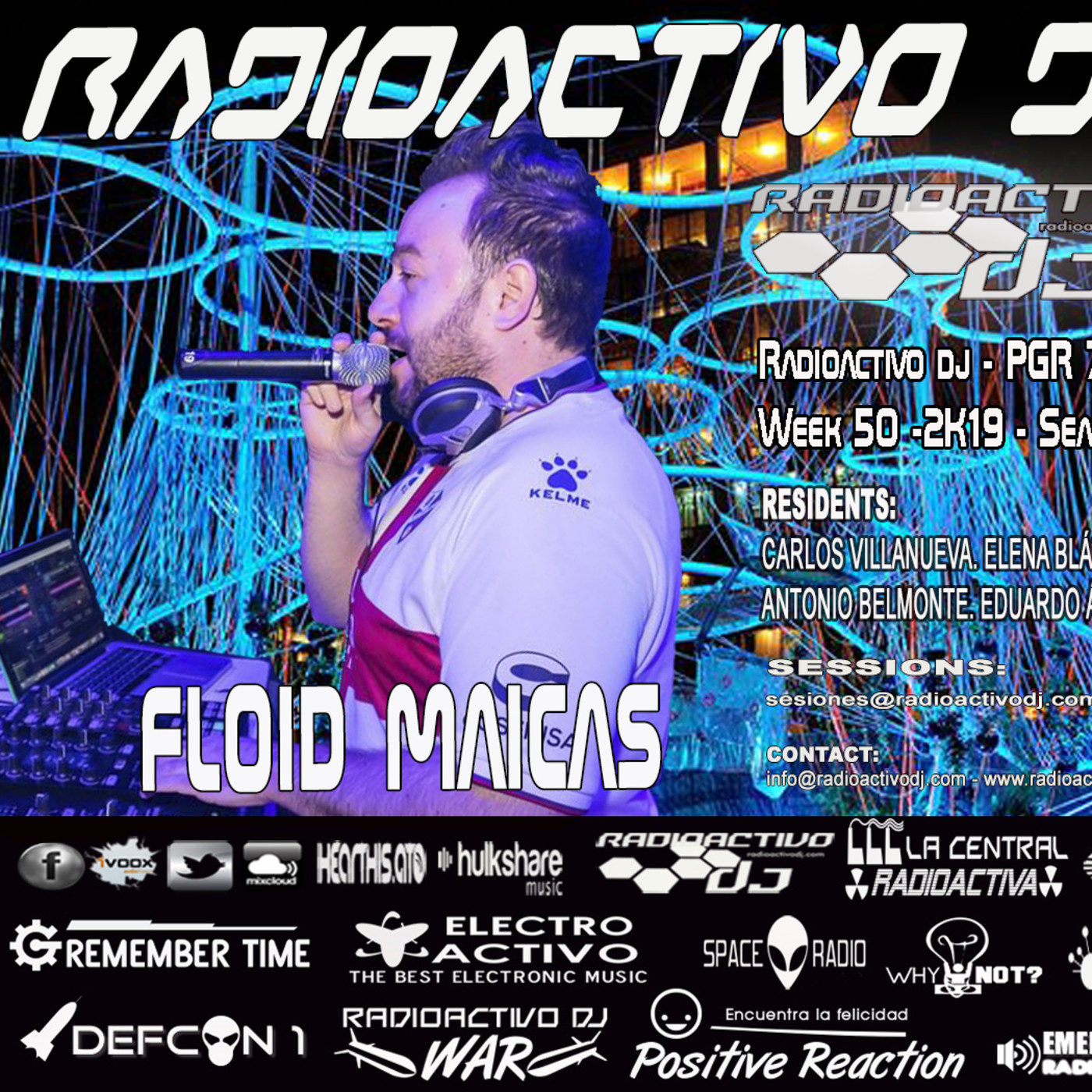 Radioactivo dj 50-2019 by Carlos Villanueva
