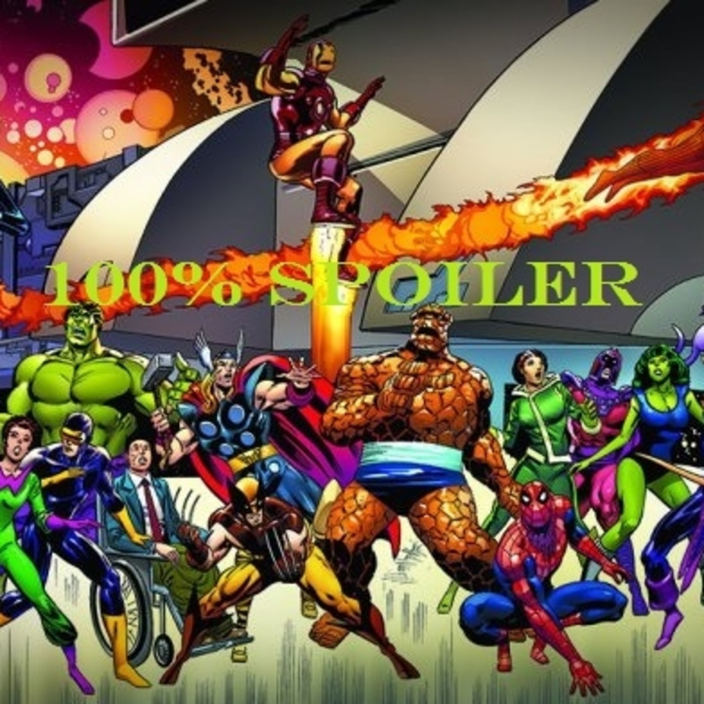 100% Spoiler 2.11. Marvel Secret Wars 1. episode artwork