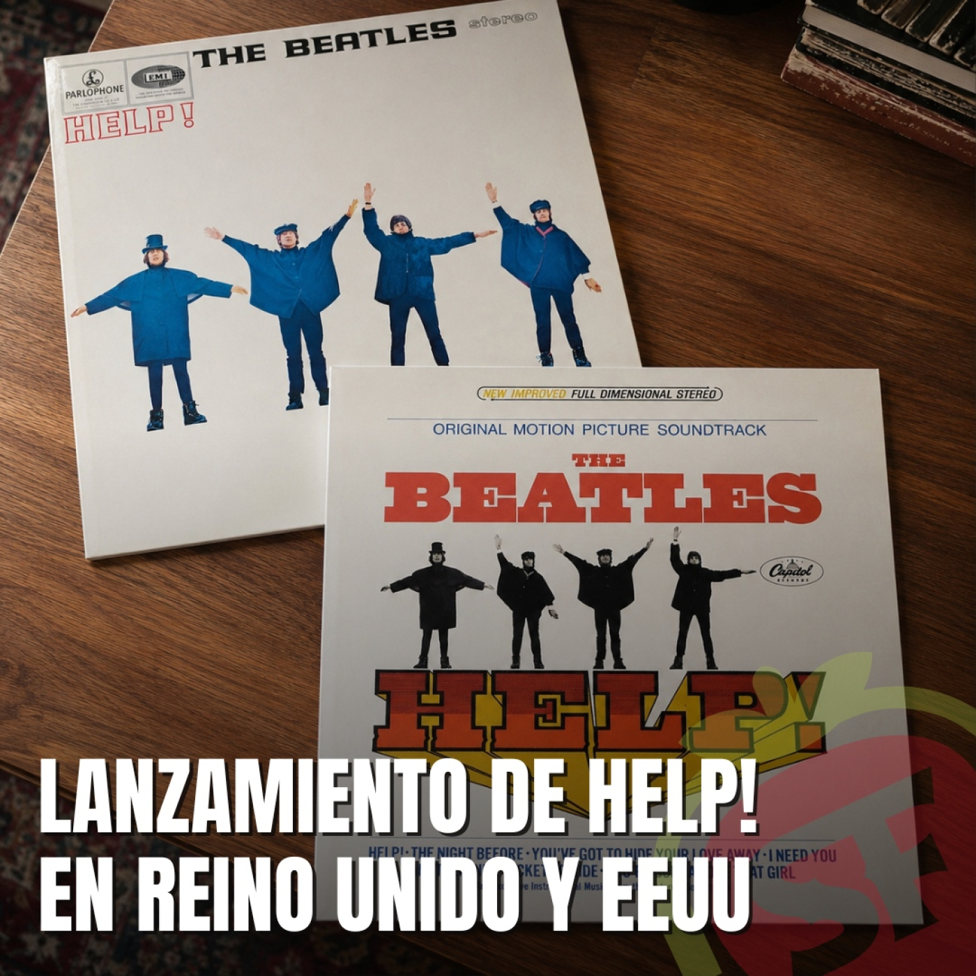 242 - Lanzamiento de Help! en Reino Unido y EEUU. episode artwork