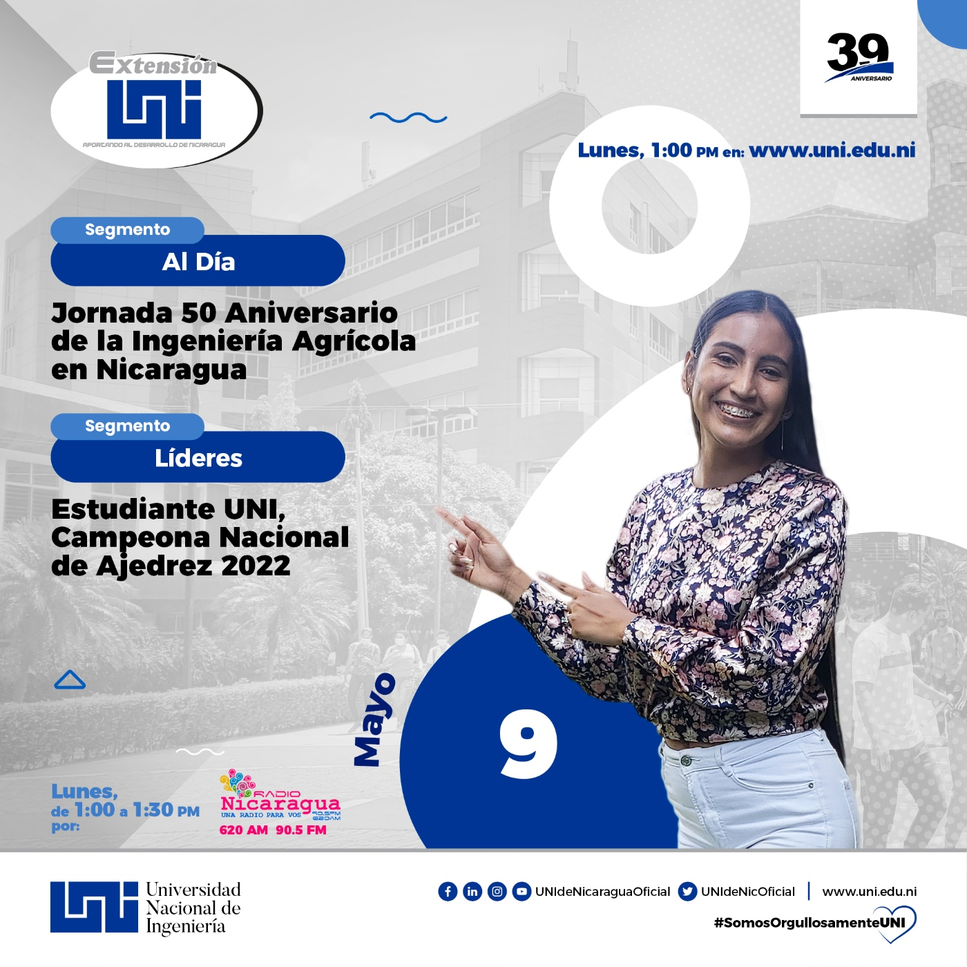 Extensión UNI #308 - 09 de mayo 2022. episode artwork