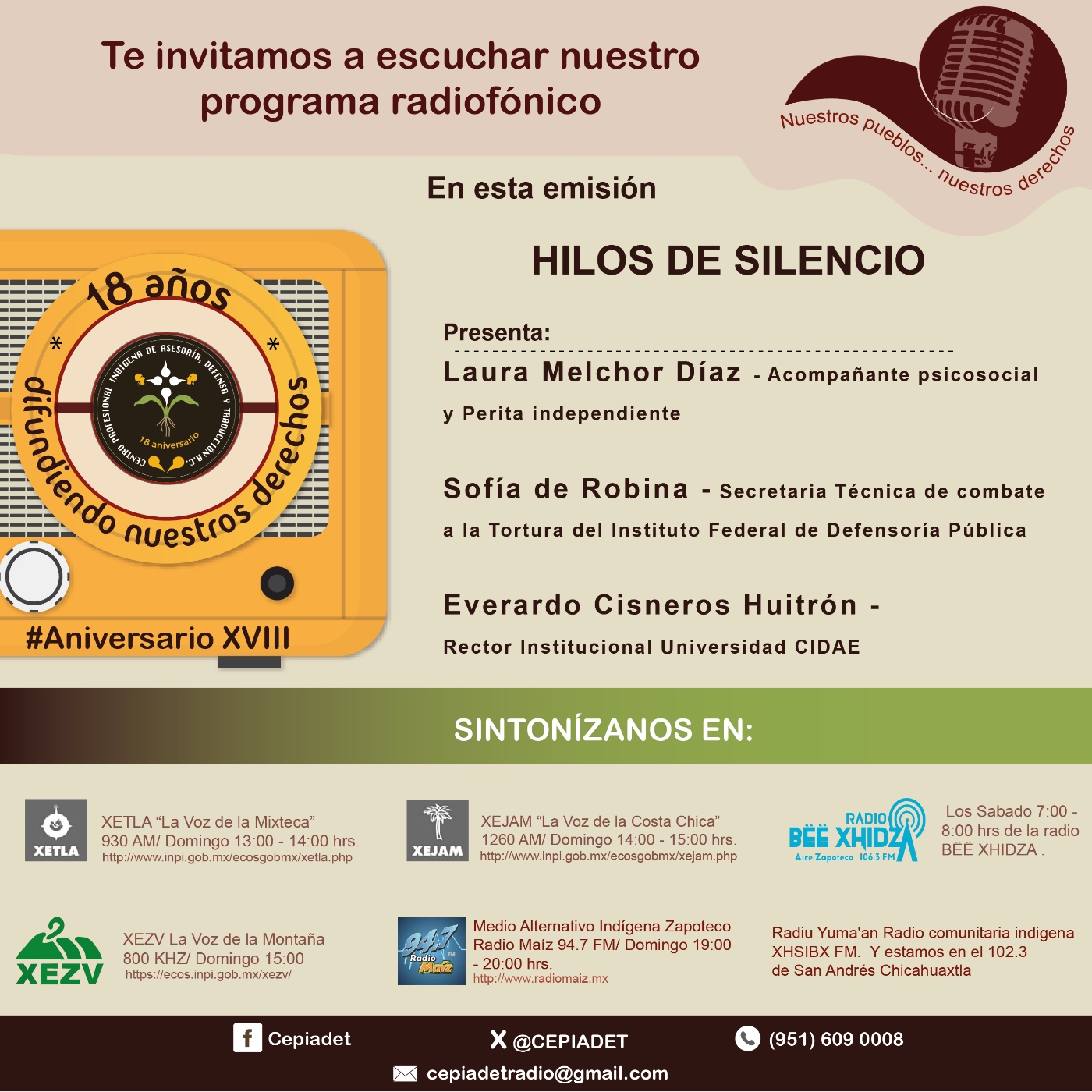 Nuestros Pueblos...Nuestros Derechos