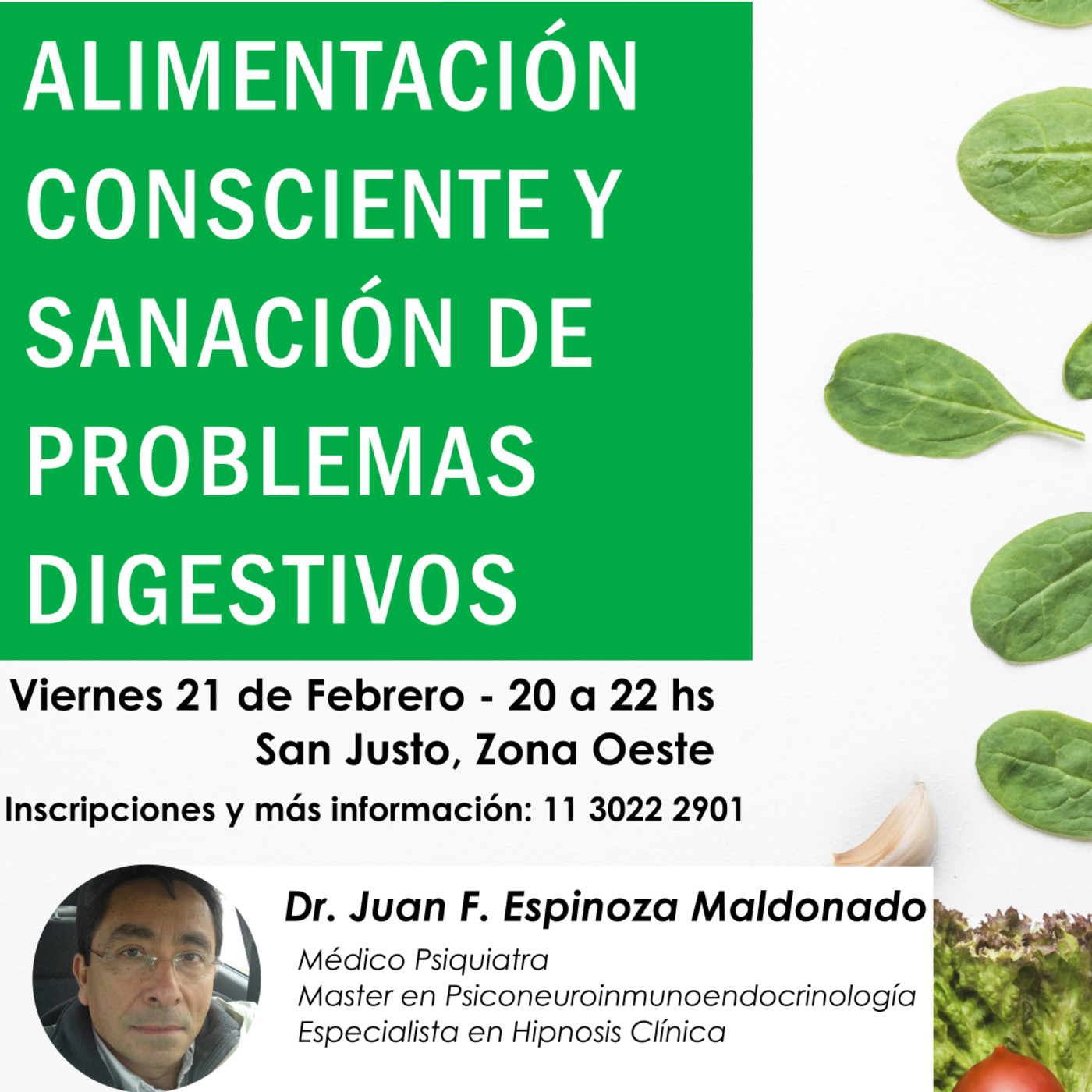 Meditación Alimentación Consciente - Dr. Juan F. Espinoza M. episode artwork