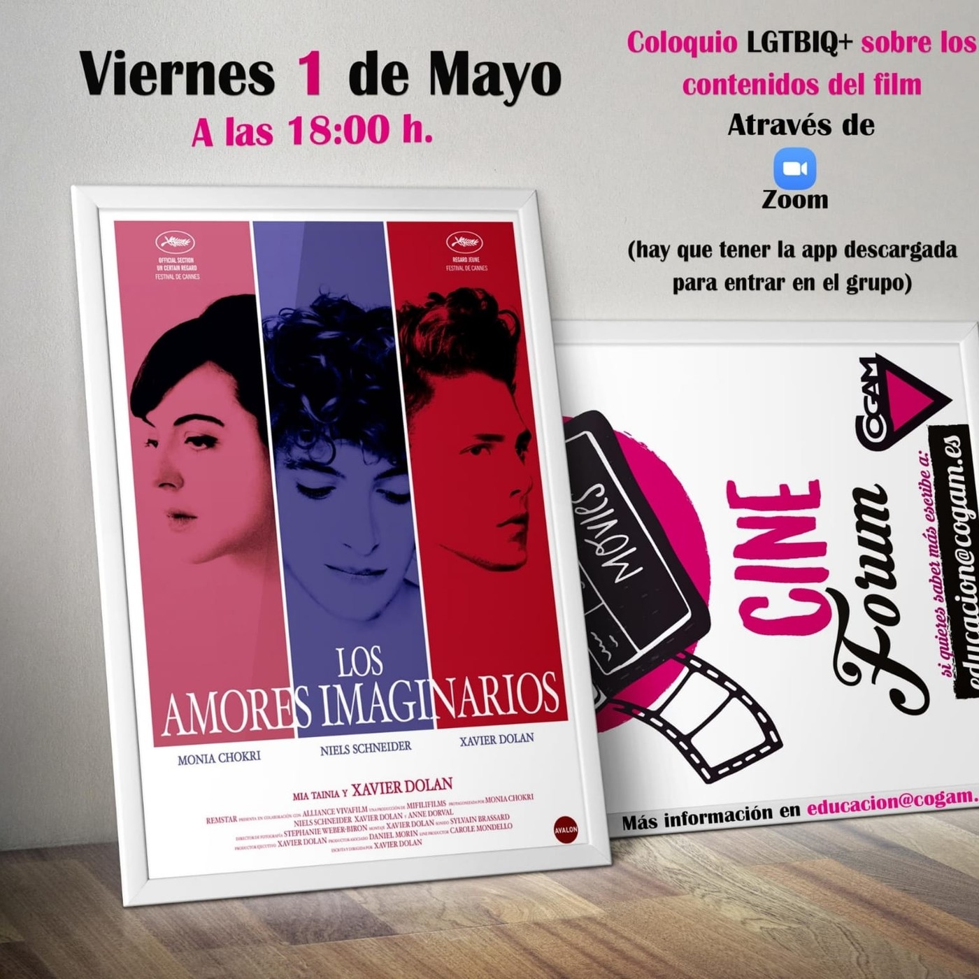 Coloquios sobre cine LGBTIQ