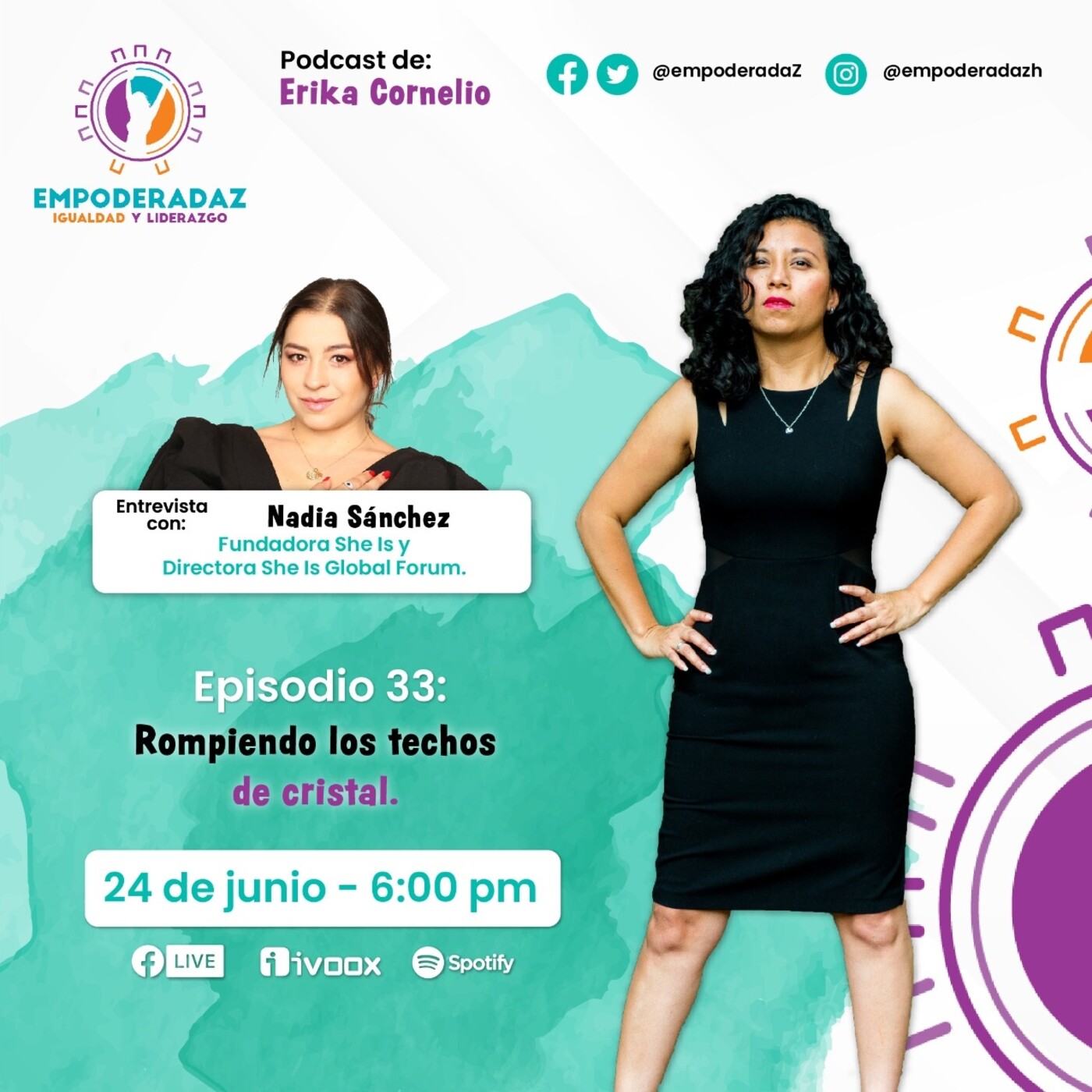 EmpoderadaZ. El Podcast de Erika Cornelio