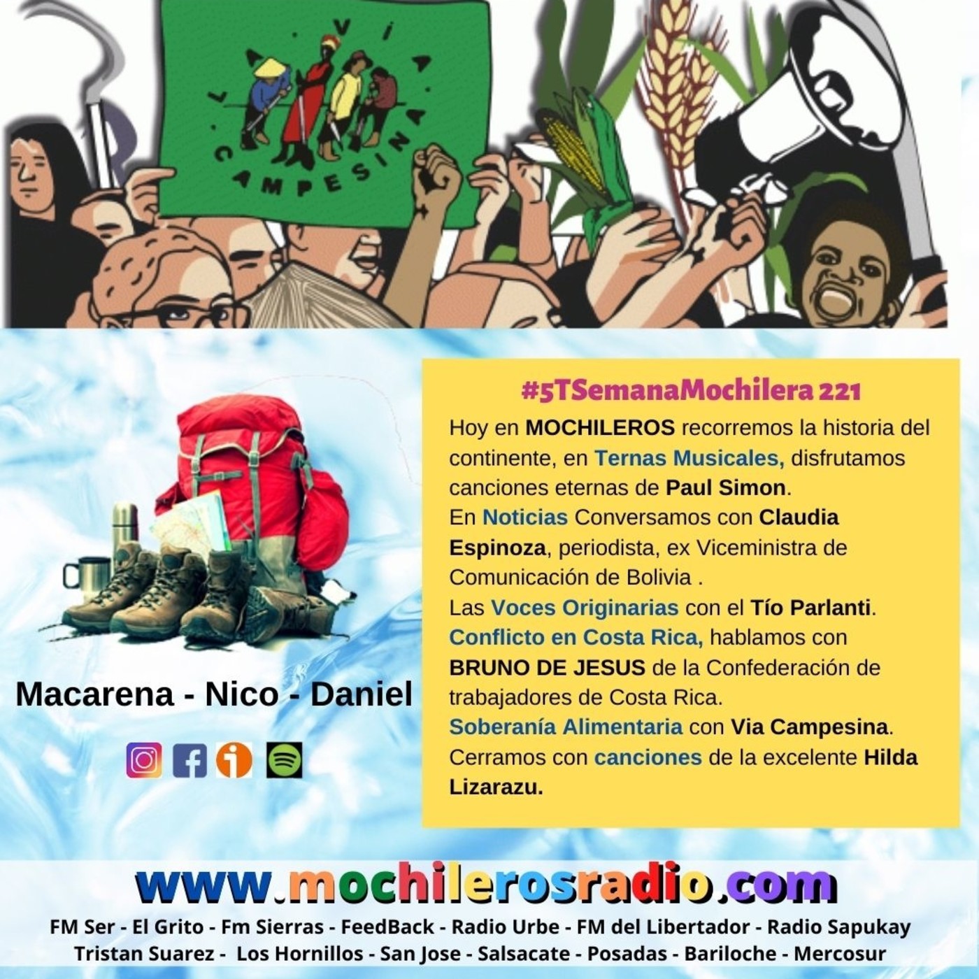 Mochileros 221- 16 de Octubre de 2020 episode artwork