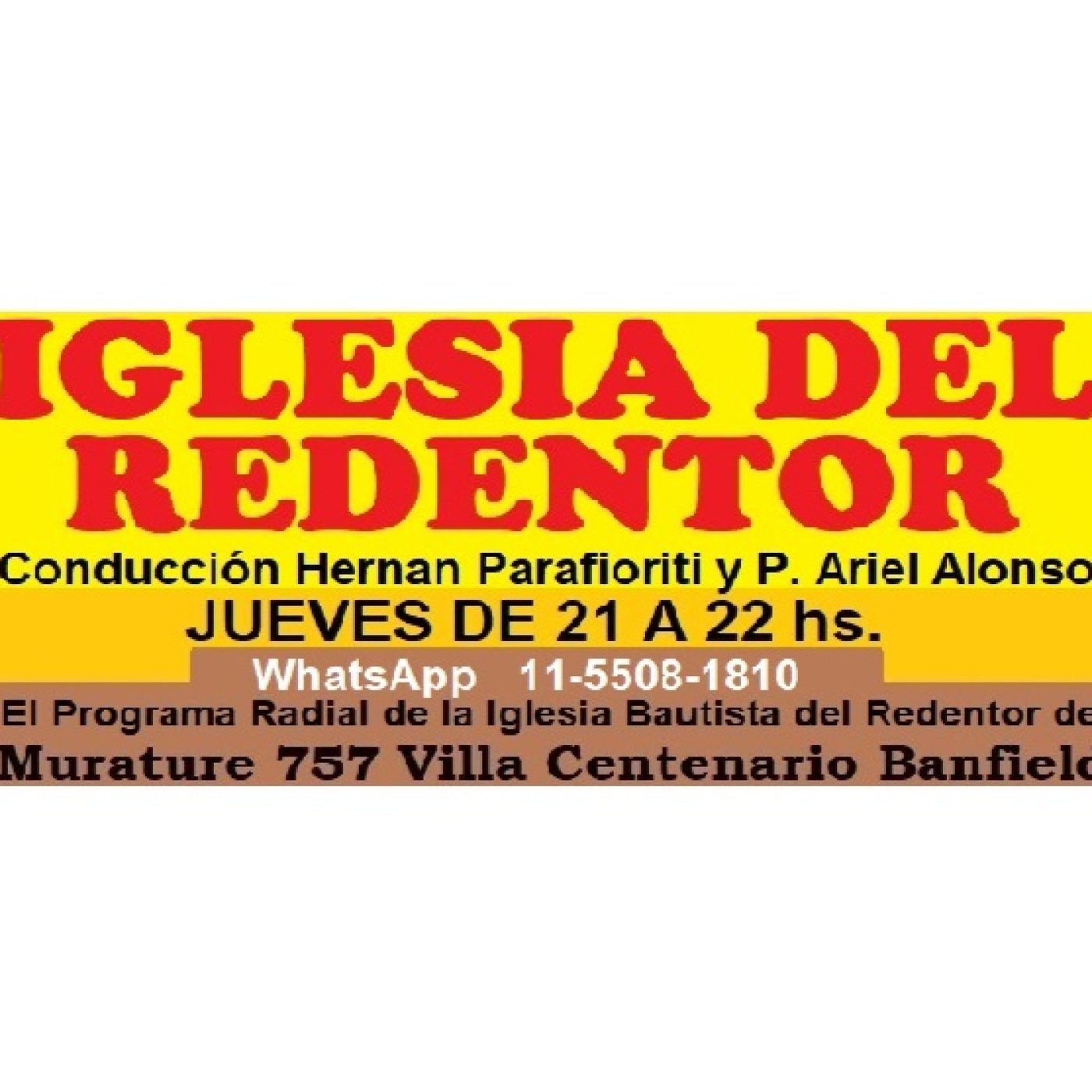 IGLESIA DEL REDENTOR – JUEVES 27-11-2025 Programa N°36 episode artwork