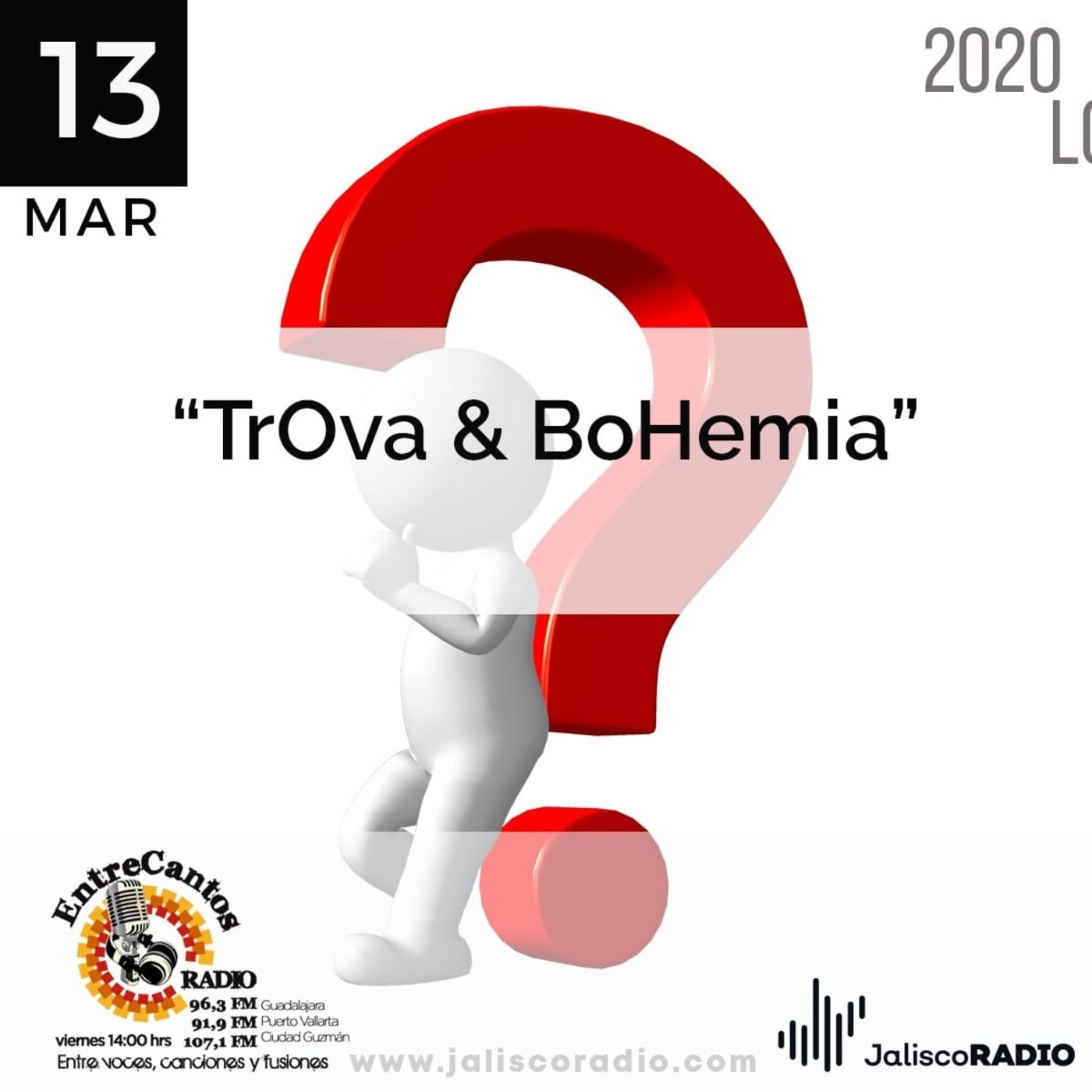 Programa Entrecantos 13 de marzo, 2020: Trova & Bohemia episode artwork