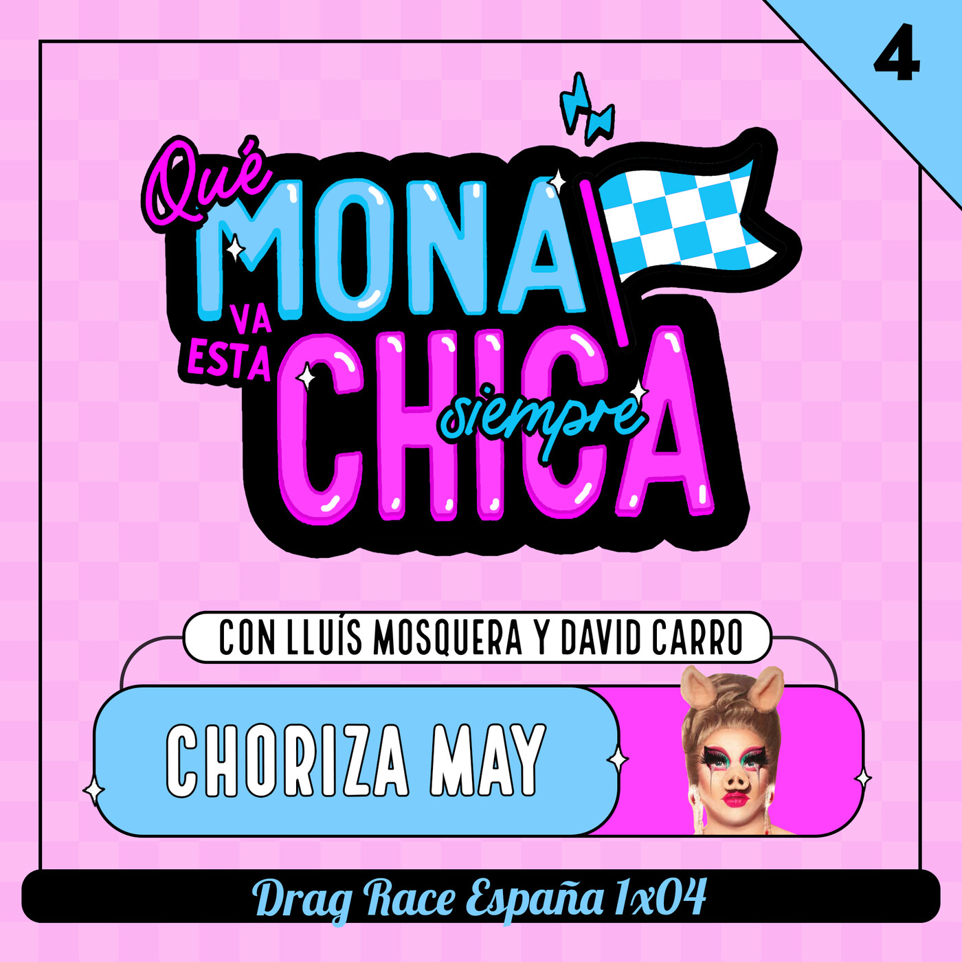 Qué mona va esta chica siempre