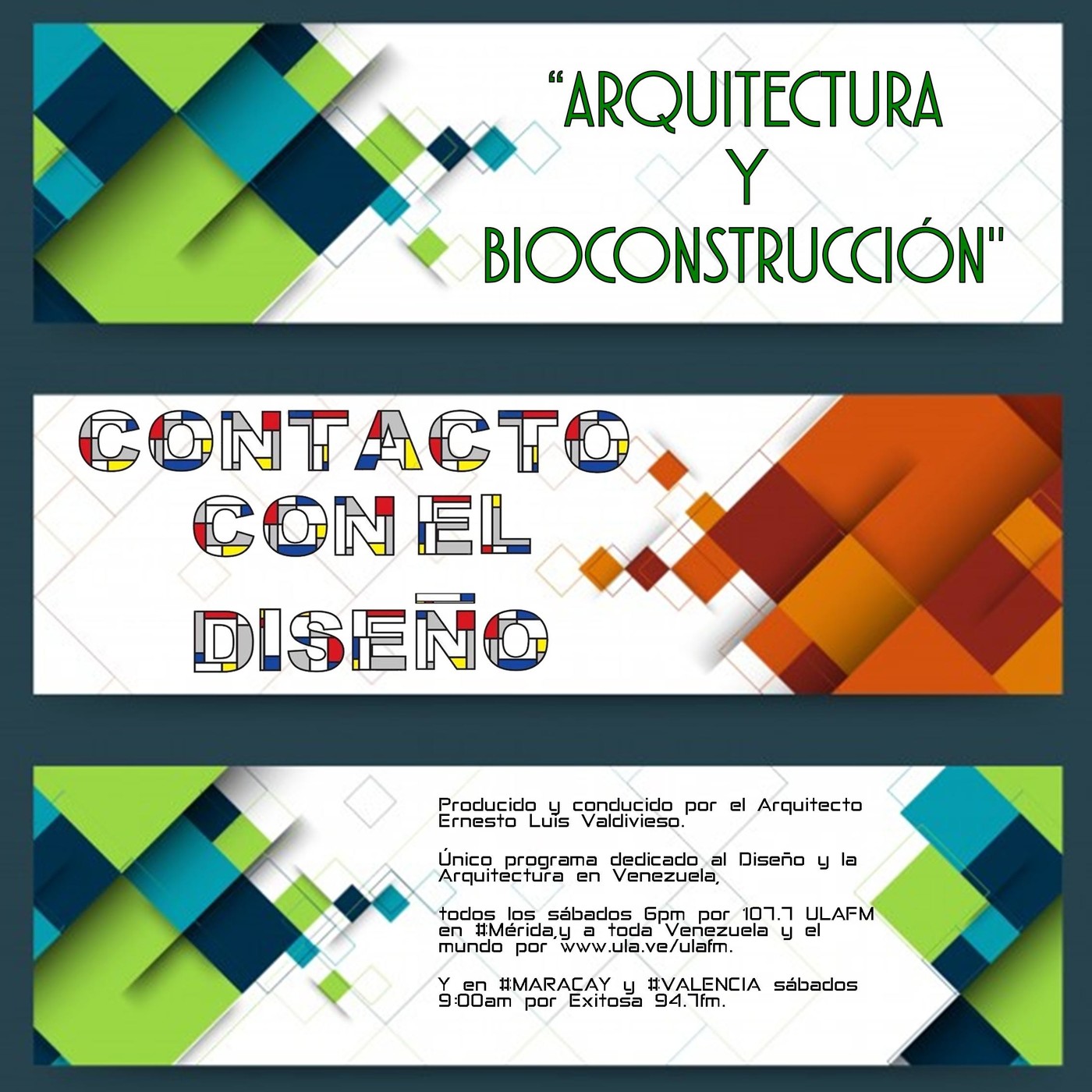 #CONTACTOCONELDISEÑO, "ARQUITECTURA Y BIOCONSTRUCCIÓN" Capítulo 1, "La Arquitectura en Tierra". episode artwork