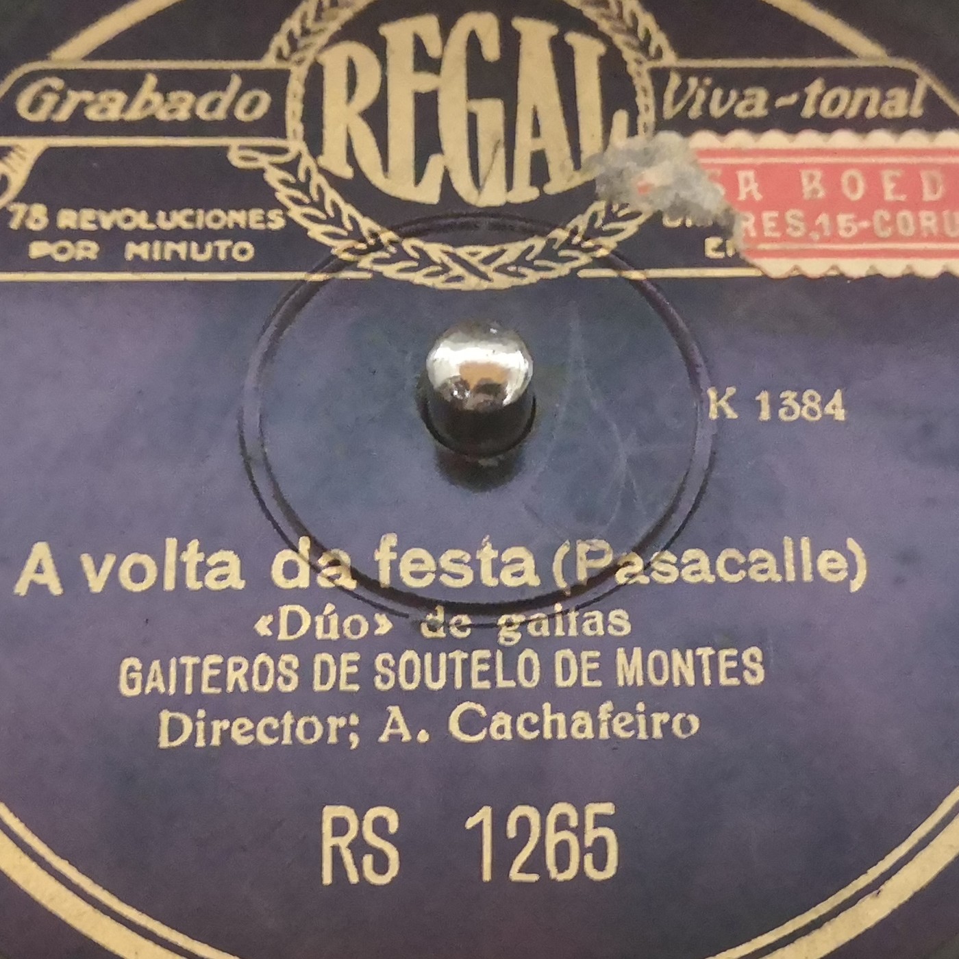 Sección Modia. Gravacións históricas