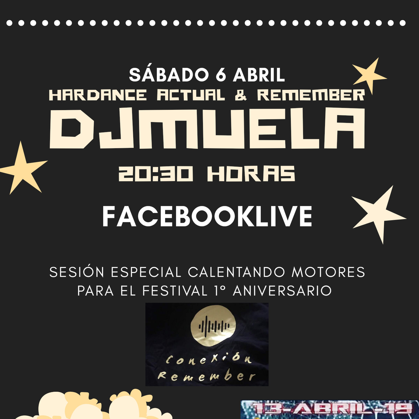 DjMuela - Sesión Especial 1º Aniversario Conexión Remember FacebookLive - Episodio exclusivo para mecenas episode artwork