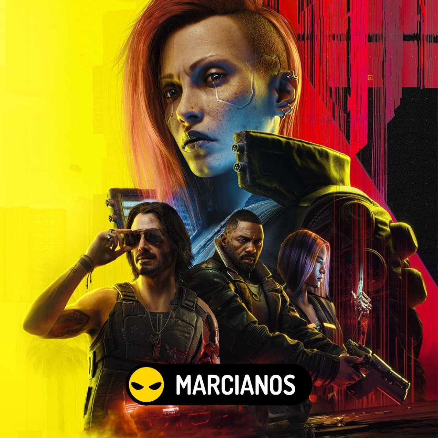 Marcianos en un Tren