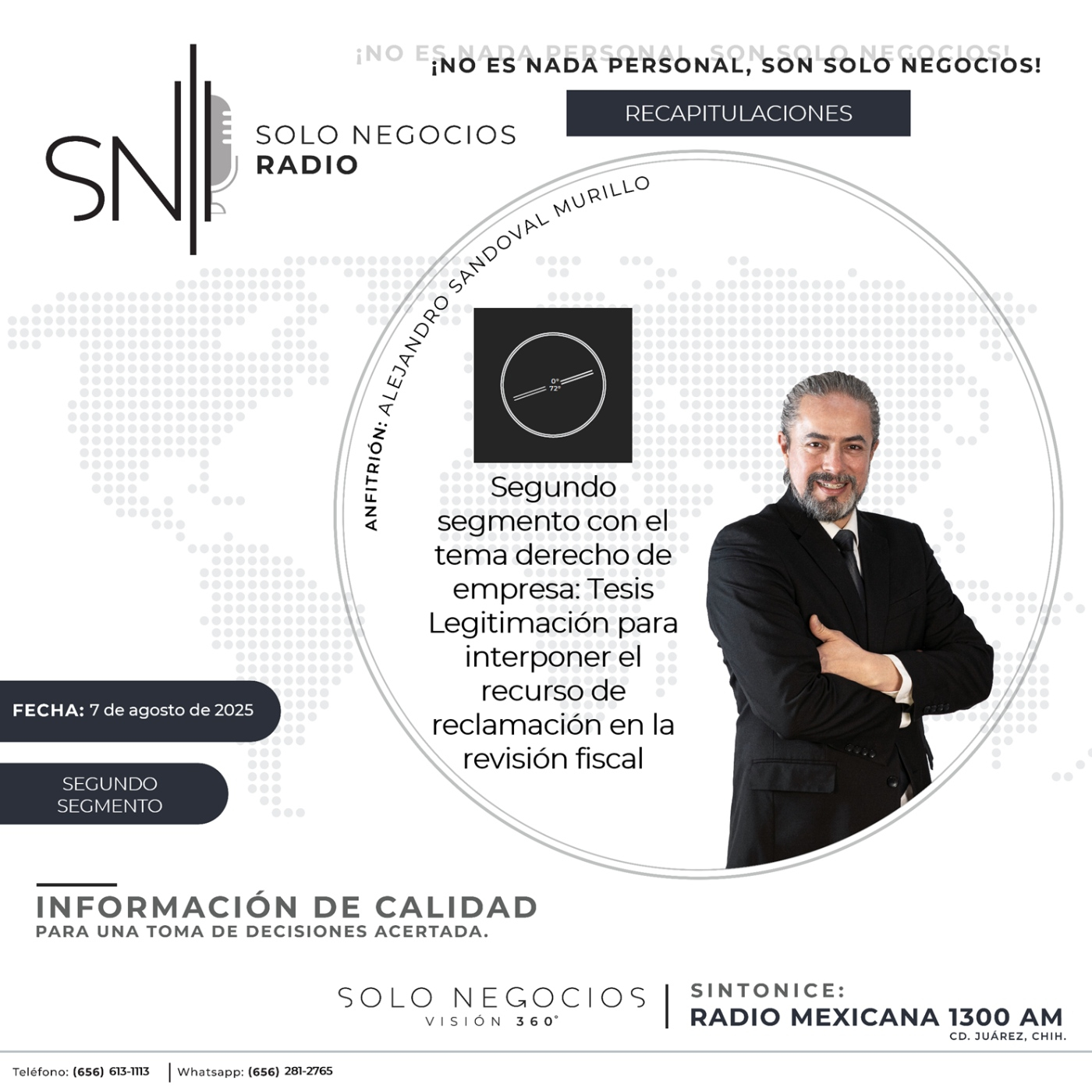 [SNR] Segundo segmento de Solo Negocios Radio del 7 de agosto de 2025 episode artwork