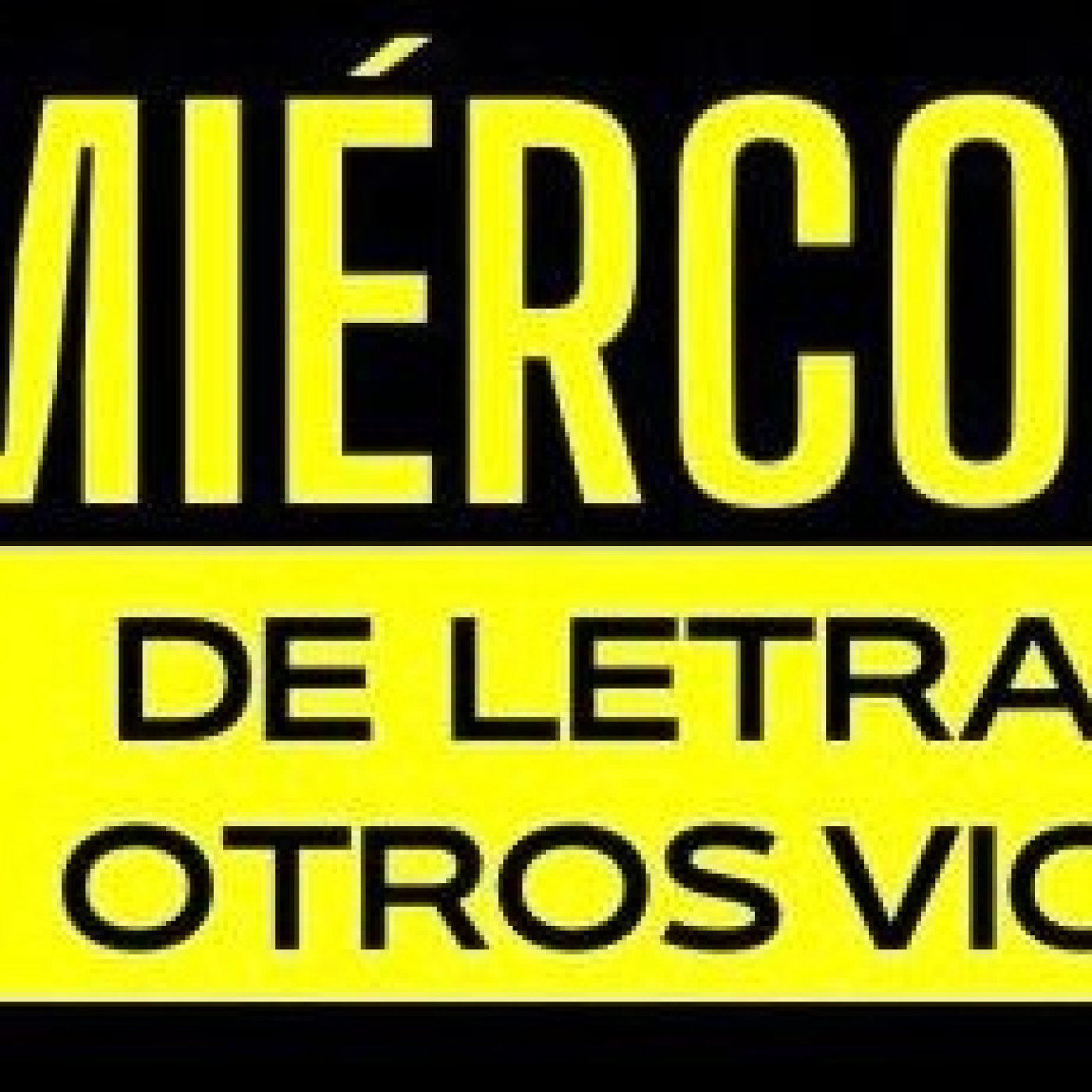 Miércoles de letras y otros Vicios 20092023 p260 episode artwork