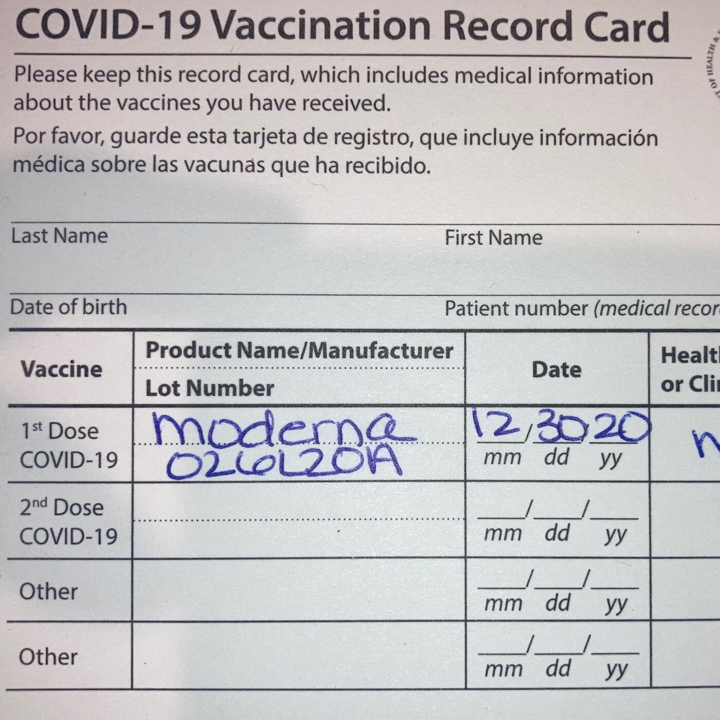 La experiencia de vacunarse para prevenir el COVID-19 episode artwork