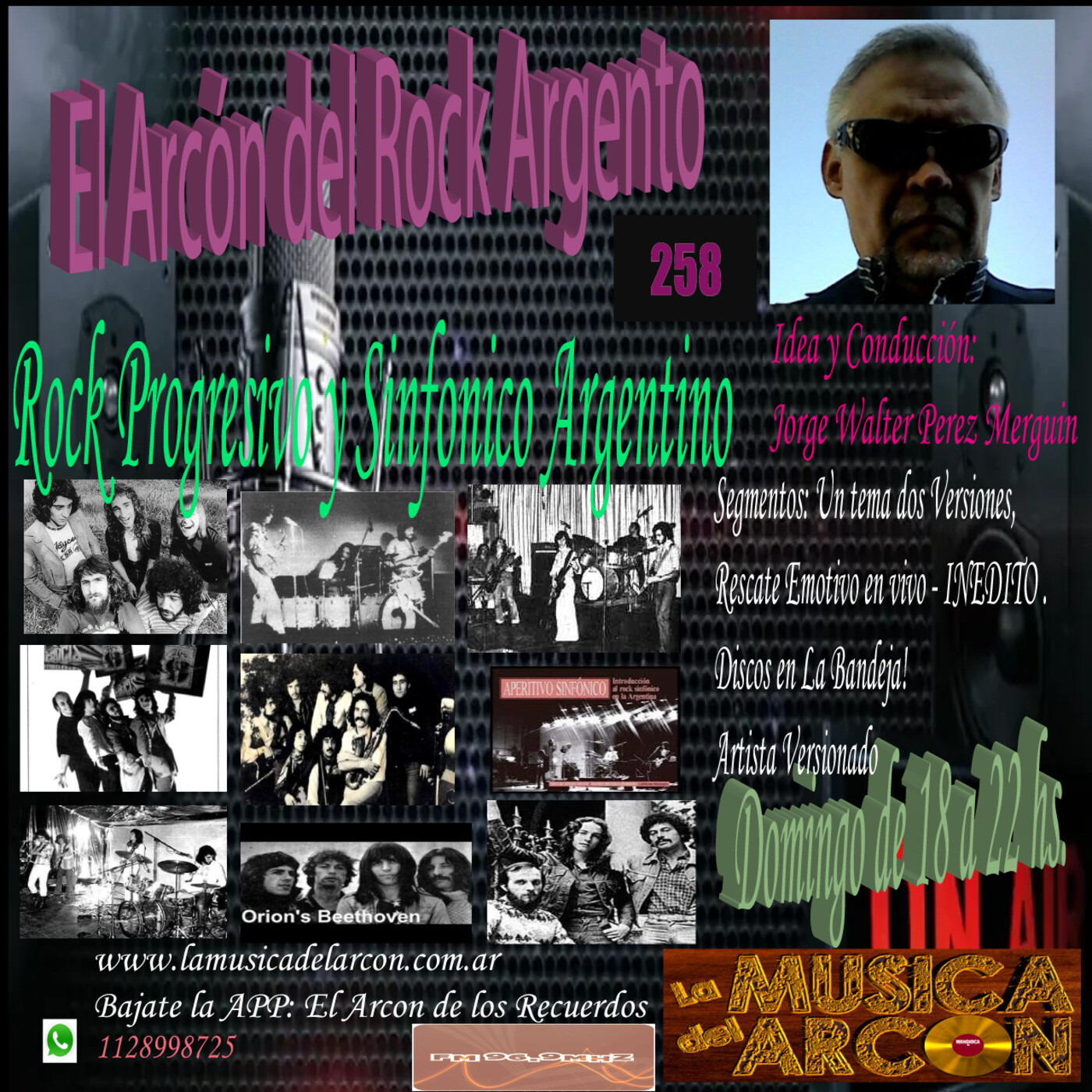 El Arcon del Rock Argento - Emision n° 258 Rock Progresivo y Sinfonico - 10-10-2021 episode artwork