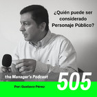 ¿Quién puede ser considerado Personaje Público? | 505