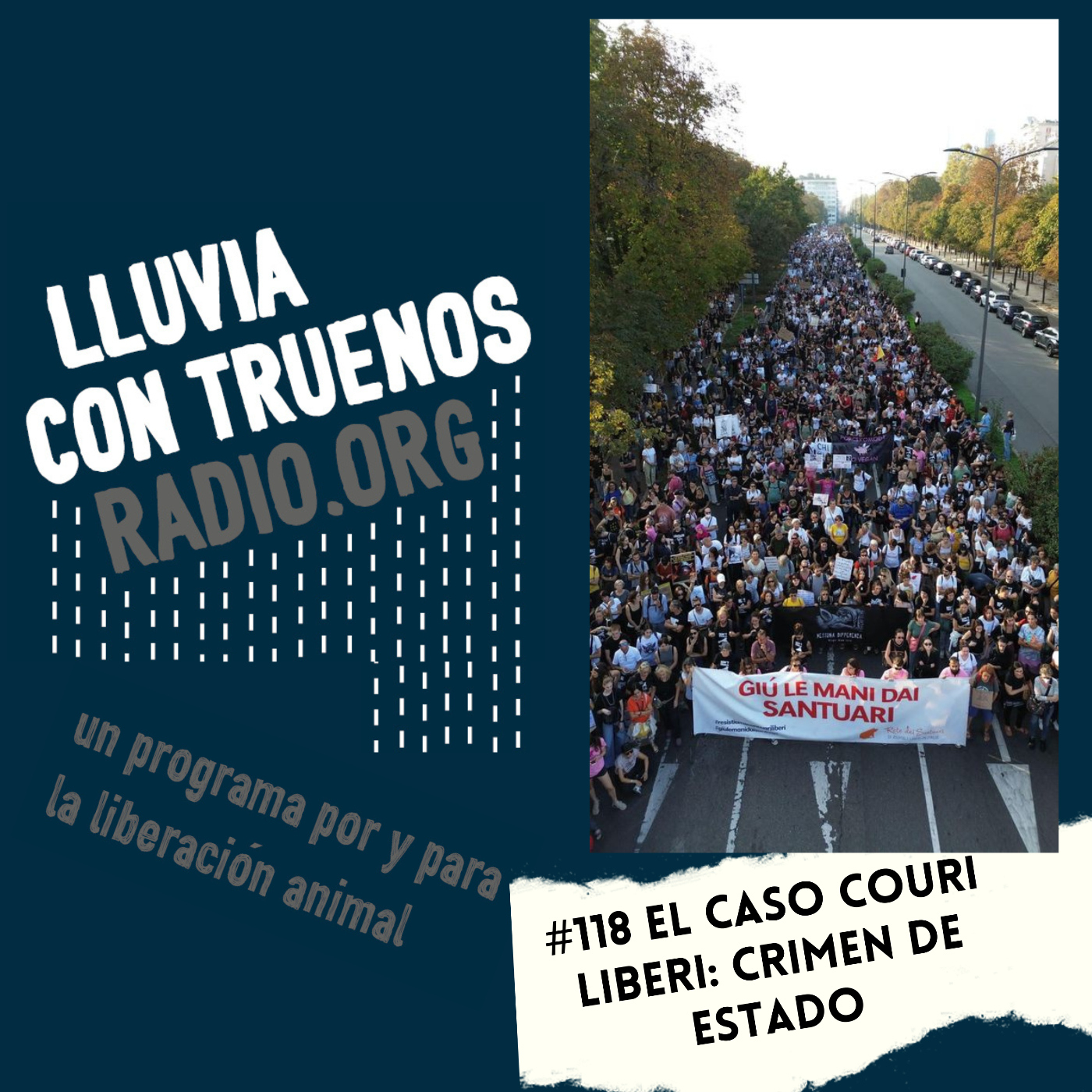 Lluvia con truenos radio