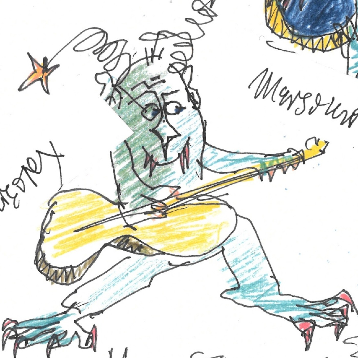 Marcianos que nos tocan las guitarras