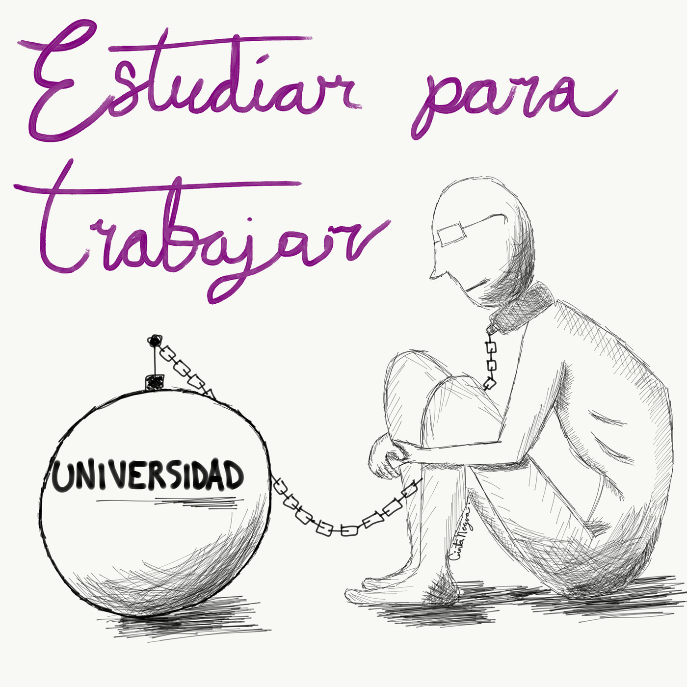 #4 Estudiar para trabajar - Tiburón de Banqueta