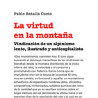La Nevera Vol.23: La Virtud en la montaña. Vindicación de un alpinismo lento, ilustrado y anticapitalista