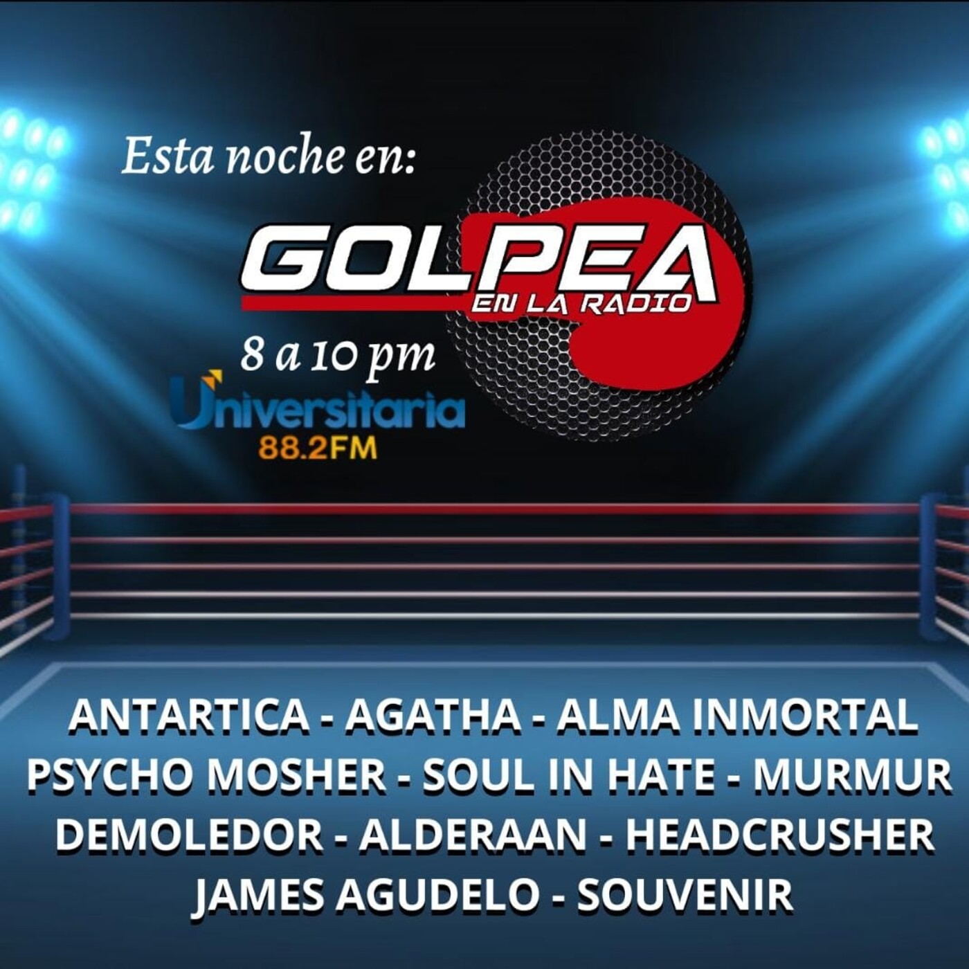 GOLPEA EN LA RADIO